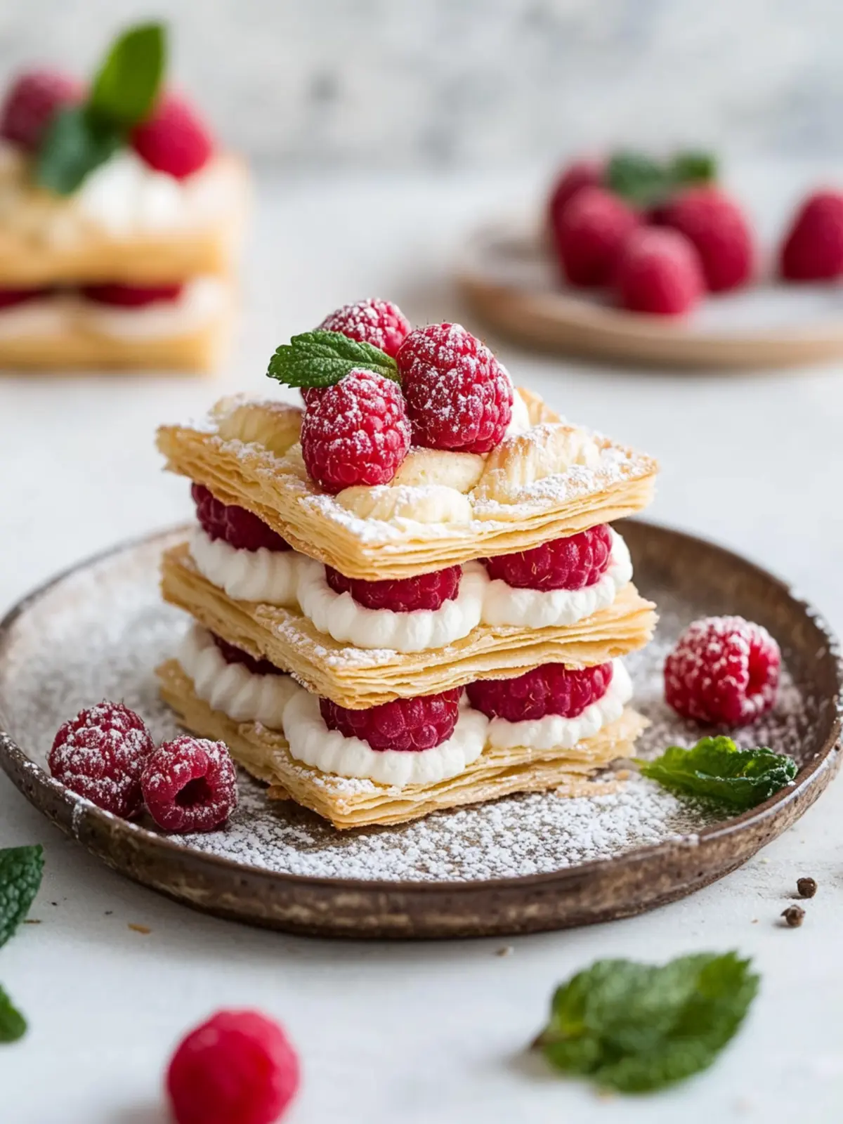 Delight in Raspberry Mille-Feuille Cookies: Easy & Elegant Treats 2 Raspberry Mille-Feuille Cookies