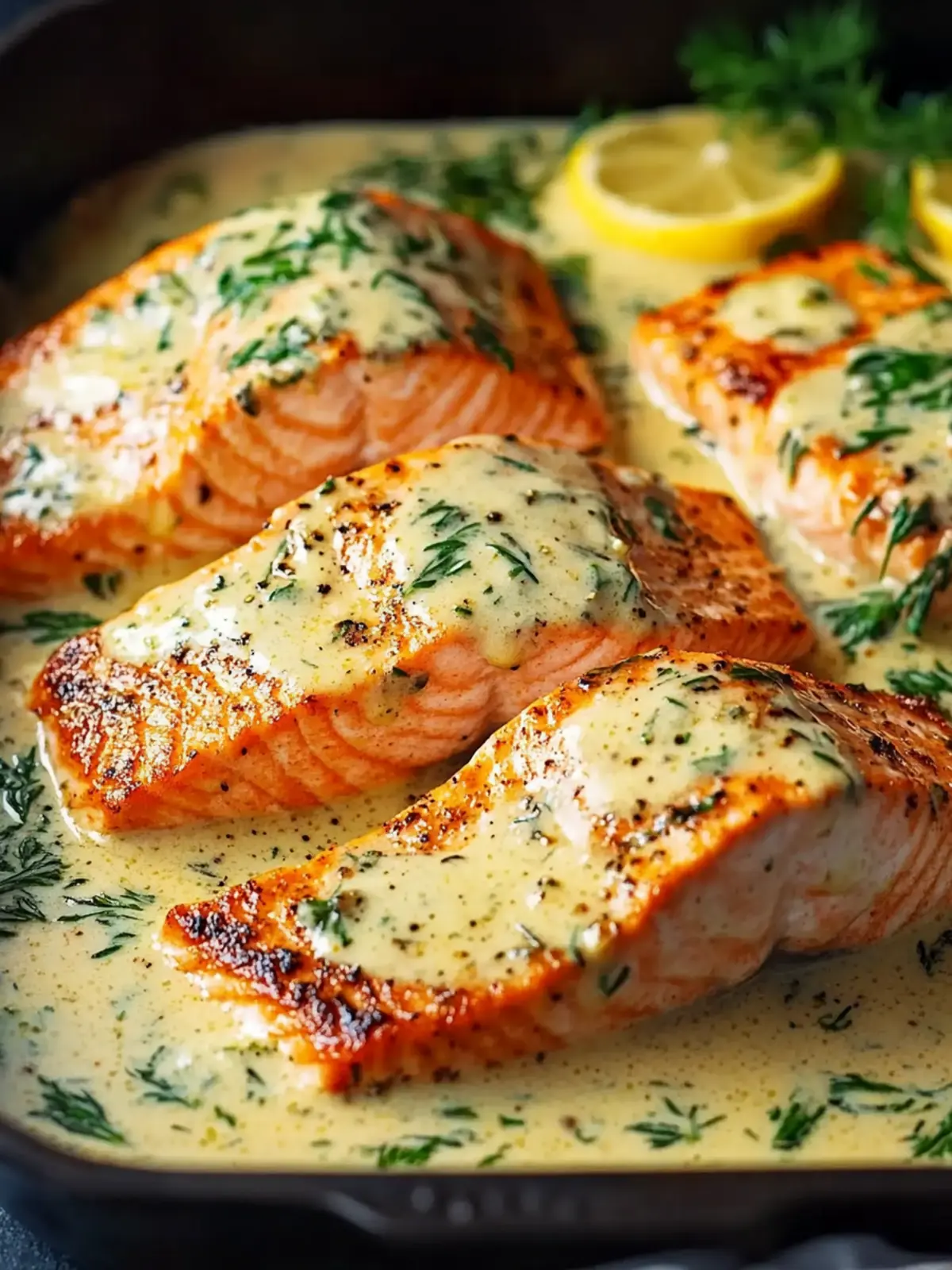 Creamy Garlic Salmon: Quick, Healthy, and Simply Irresistible 3 Creamy Garlic Salmon