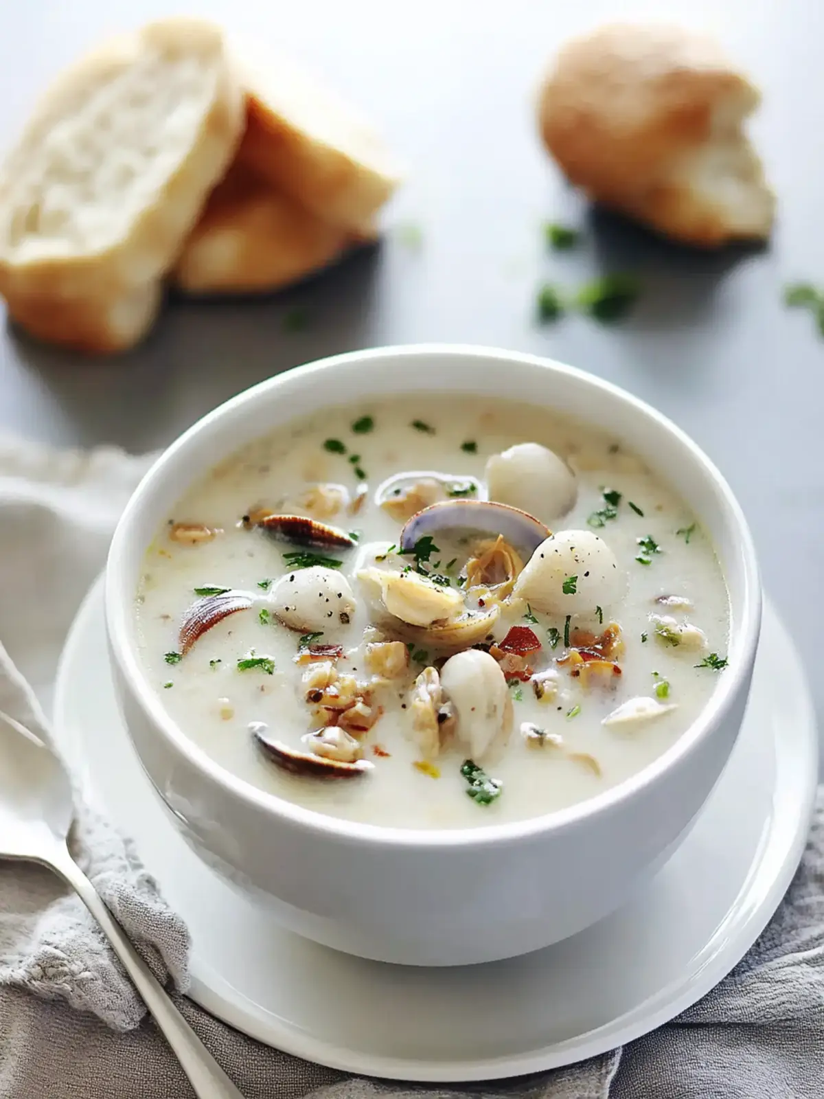Creamy New England Clam Chowder You’ll Want on Chilly Nights 4 New England Clam Chowder