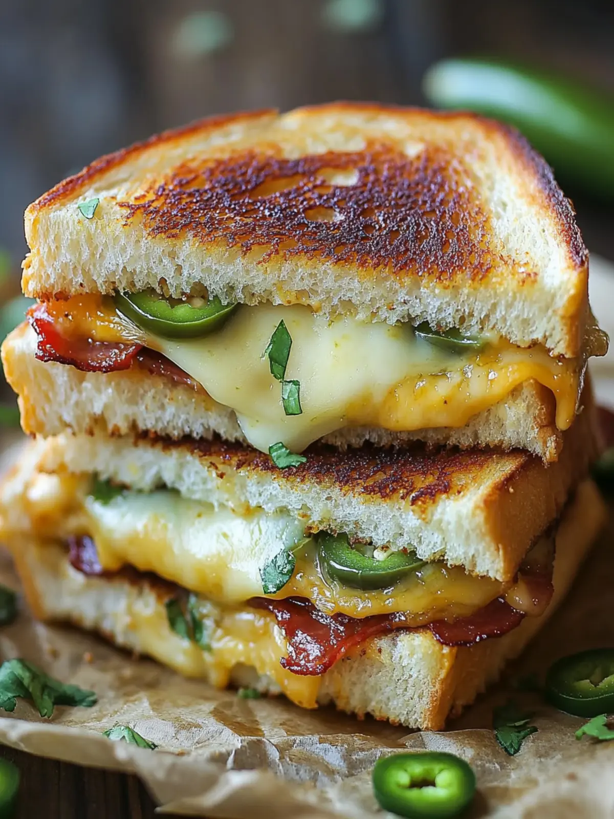 Jalapeno Popper Grilled Cheese Sandwich Recipe and Pro Tips 4 Jalapeno Popper Grilled Cheese Sandwich Recipe and Tips