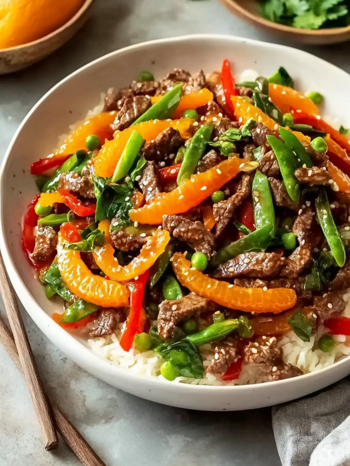 Beef and Zesty Orange Stir-Fry: Your Fast Flavor Fix! 3 Beef and Zesty Orange Stir-Fry