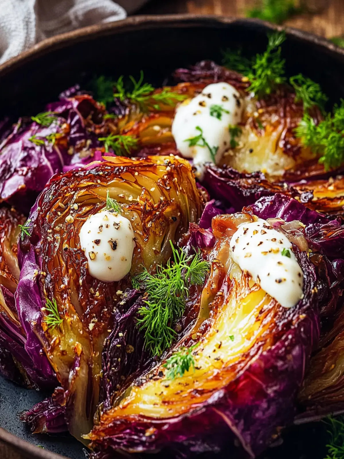 Savory Caramelized Cabbage Wedges with Rich Flavor Boost 3 Caramelized Cabbage Wedges
