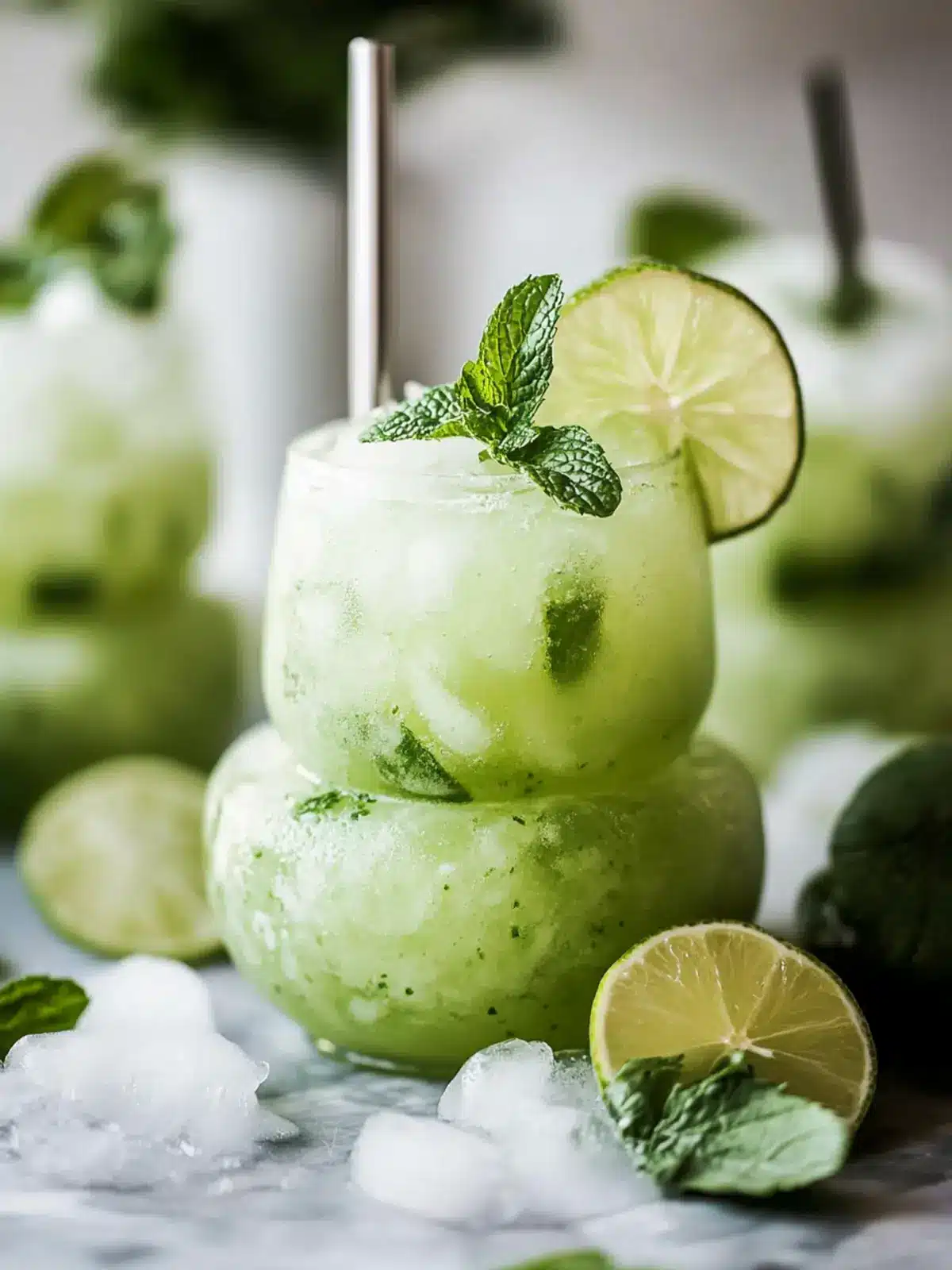 Frozen Mojito Mocktail: Refreshing Twist for Hot Days 4 Frozen Mojito Mocktail
