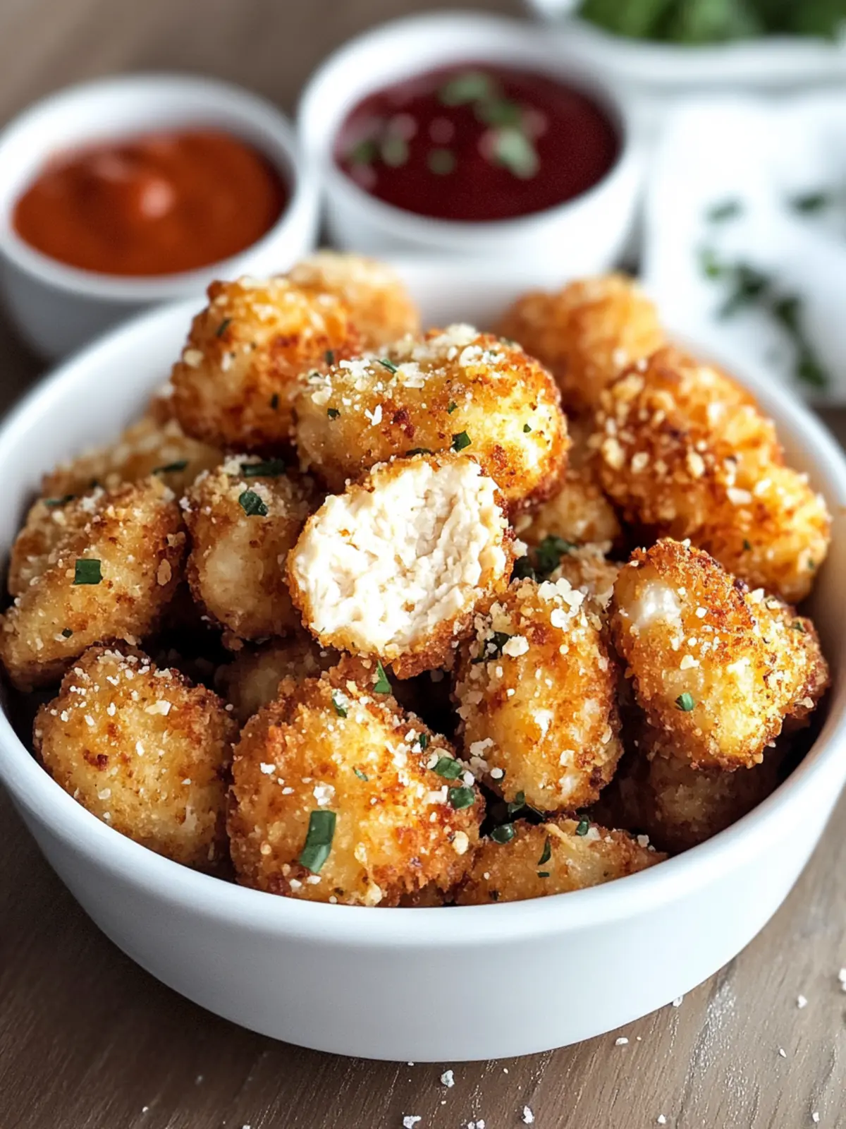 Golden Crunchy Parmesan Chicken Bites Your Family Will Love 3 Golden Crunchy Parmesan Chicken Bites