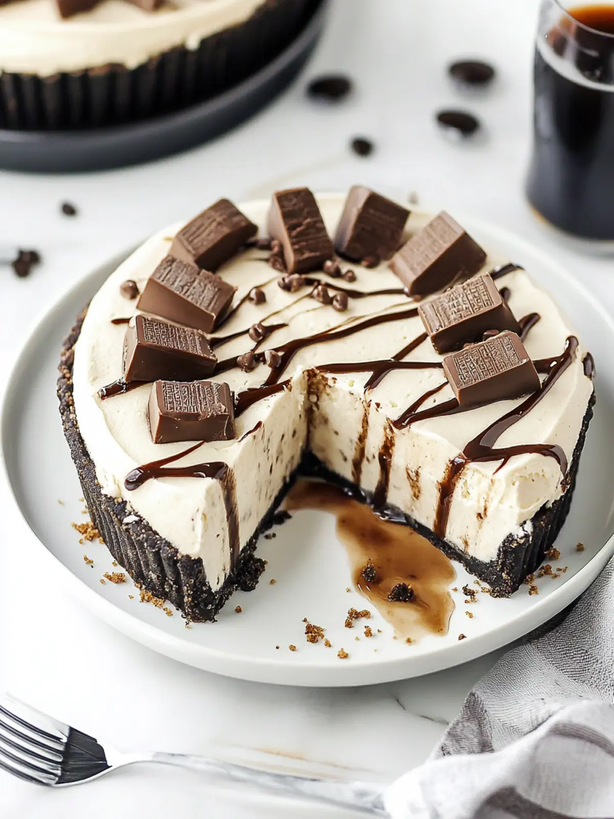 Indulge in Kahlua Ice Cream Pie: A Dreamy Dessert Delight 2 Kahlua Ice Cream Pie