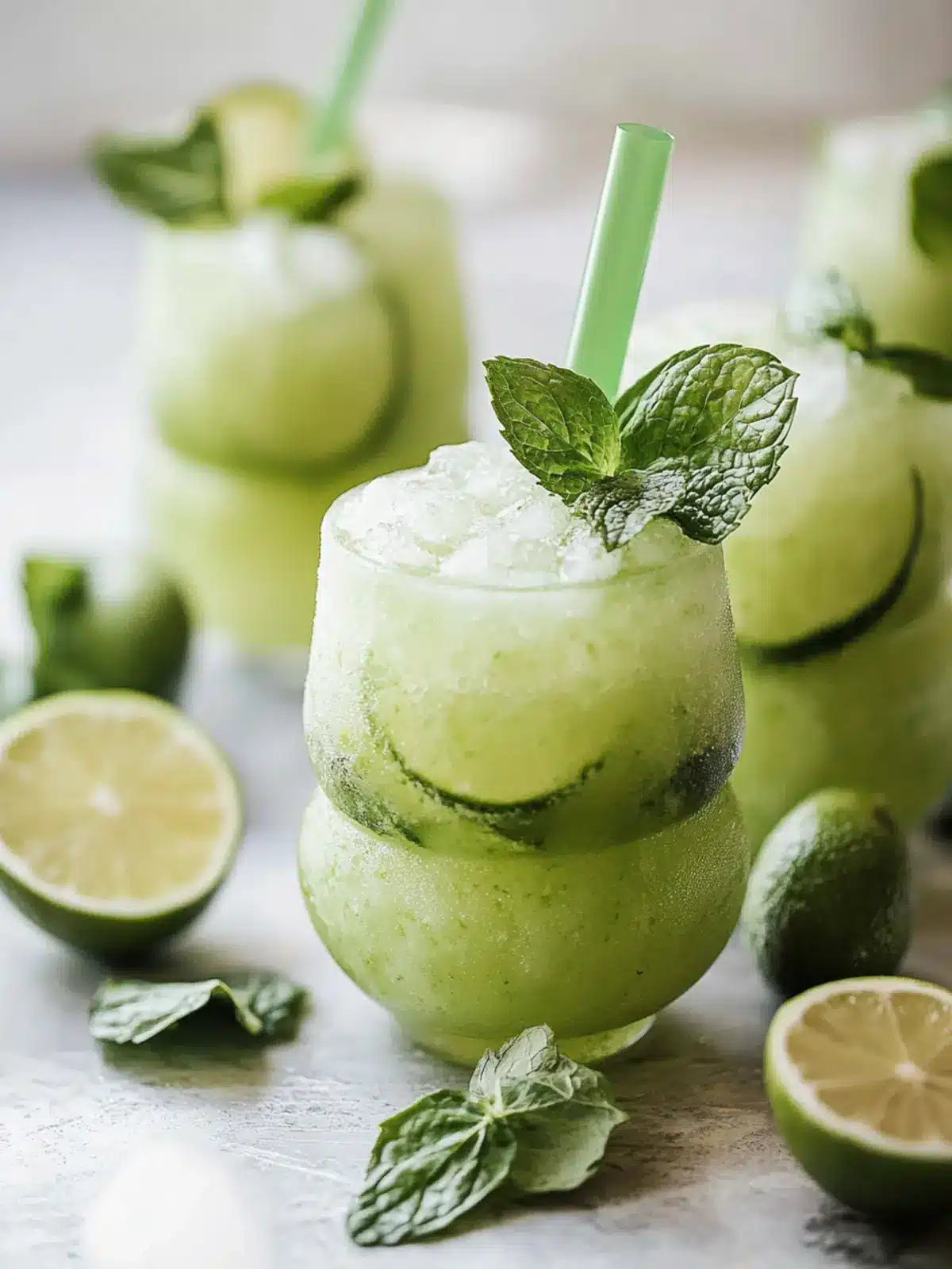 Frozen Mojito Mocktail: Refreshing Twist for Hot Days 2 Frozen Mojito Mocktail