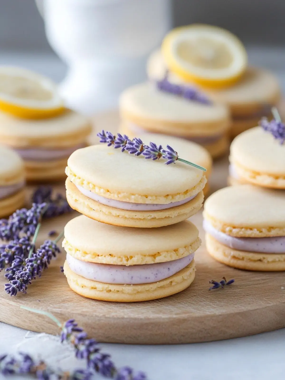 Lemon Lavender Sandwich Cookies Recipe for a Refreshing Bite 2 Lemon Lavender Sandwich Cookies Recipe