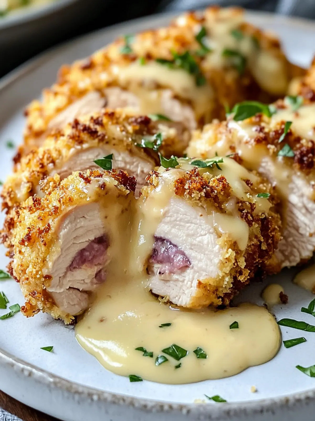 Mouthwatering Chicken Cordon Bleu with Creamy Dijon Twist 5 Chicken Cordon Bleu