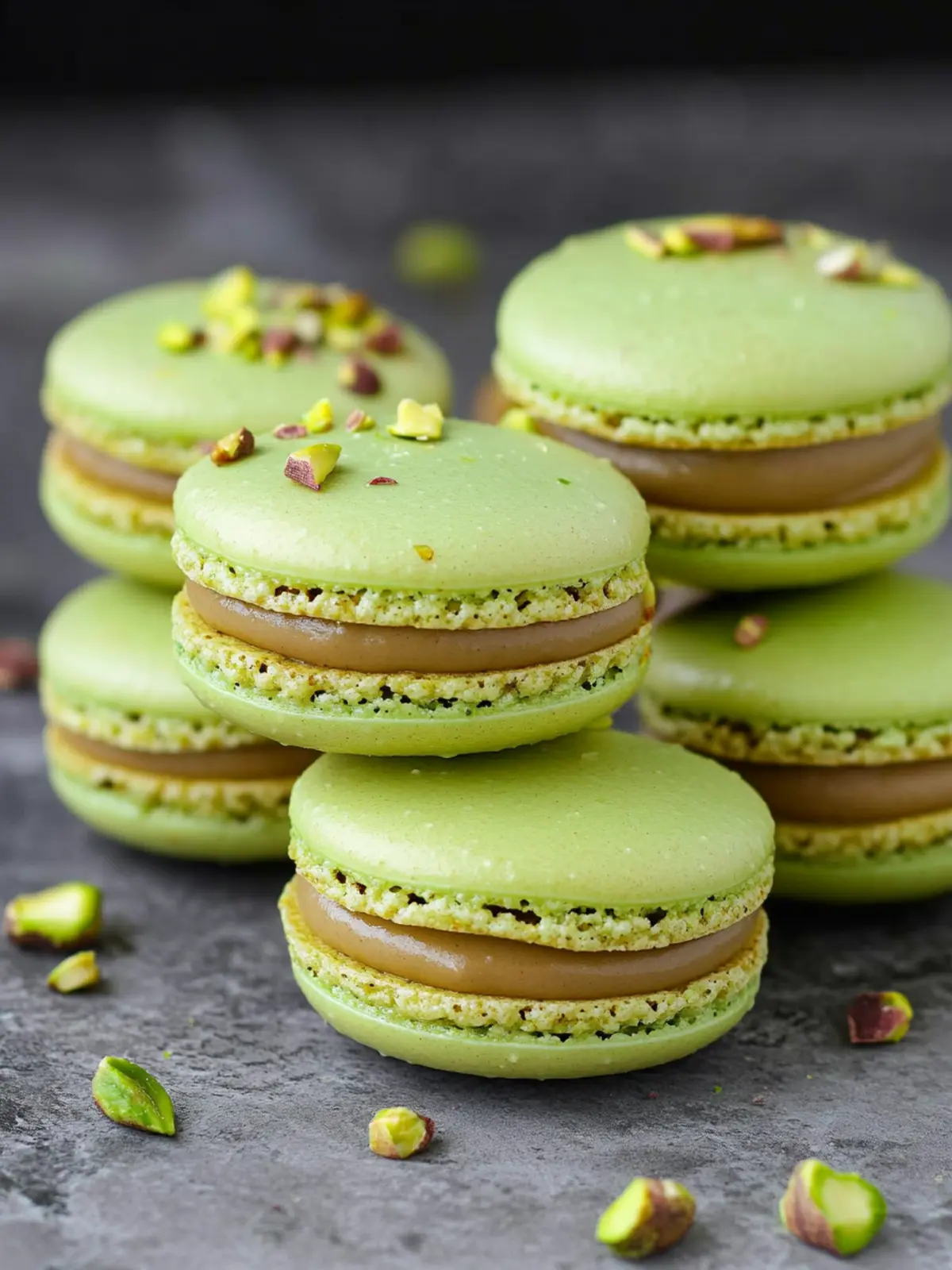 Pistachio Macarons with Ganache: A Luxurious Homemade Treat 5 Pistachio Macarons with Pistachio Ganache Filling
