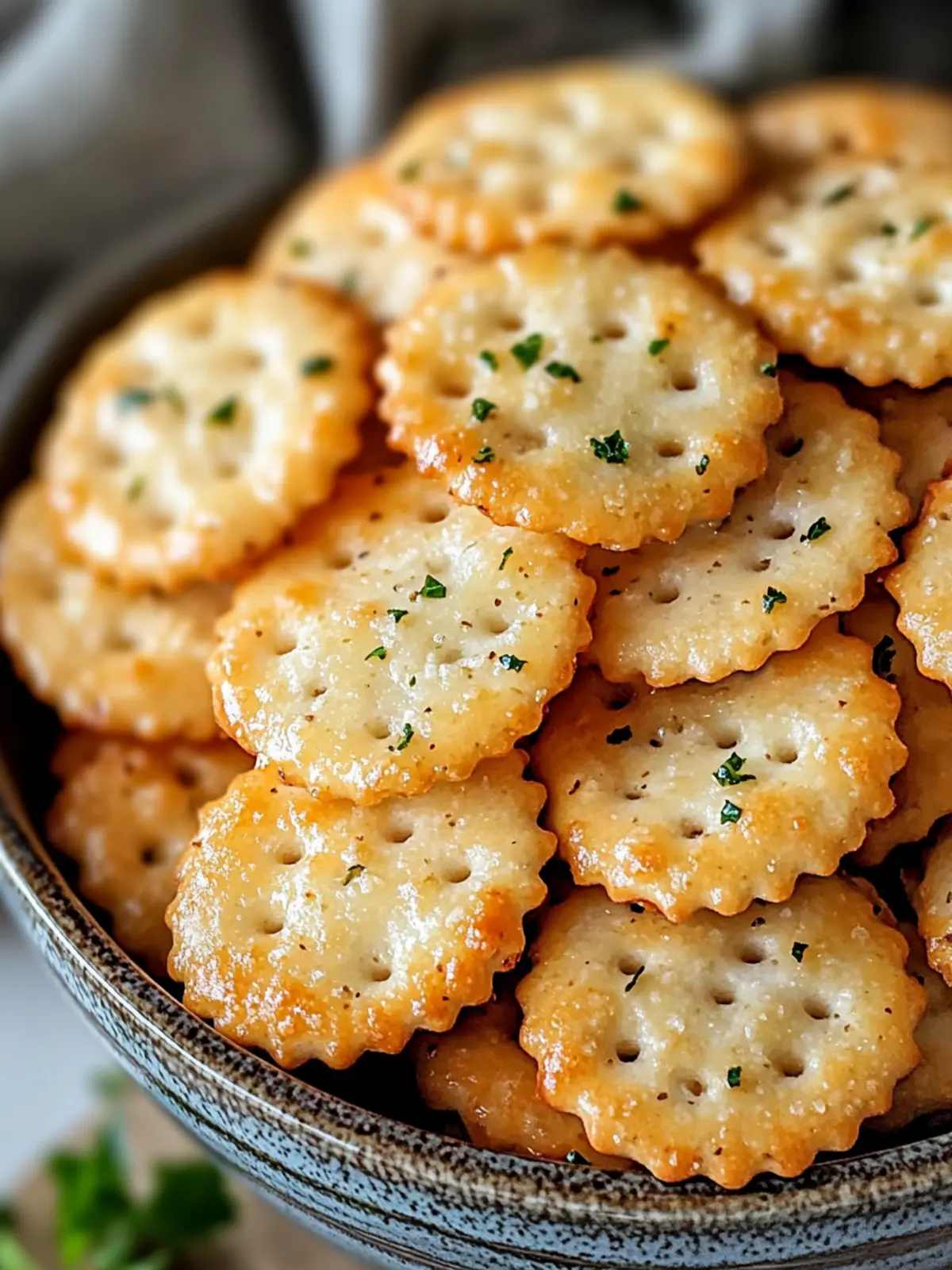 Crispy Garlic Ritz Snacks That Will Wow Your Guests 2 Garlic Ritz Snacks