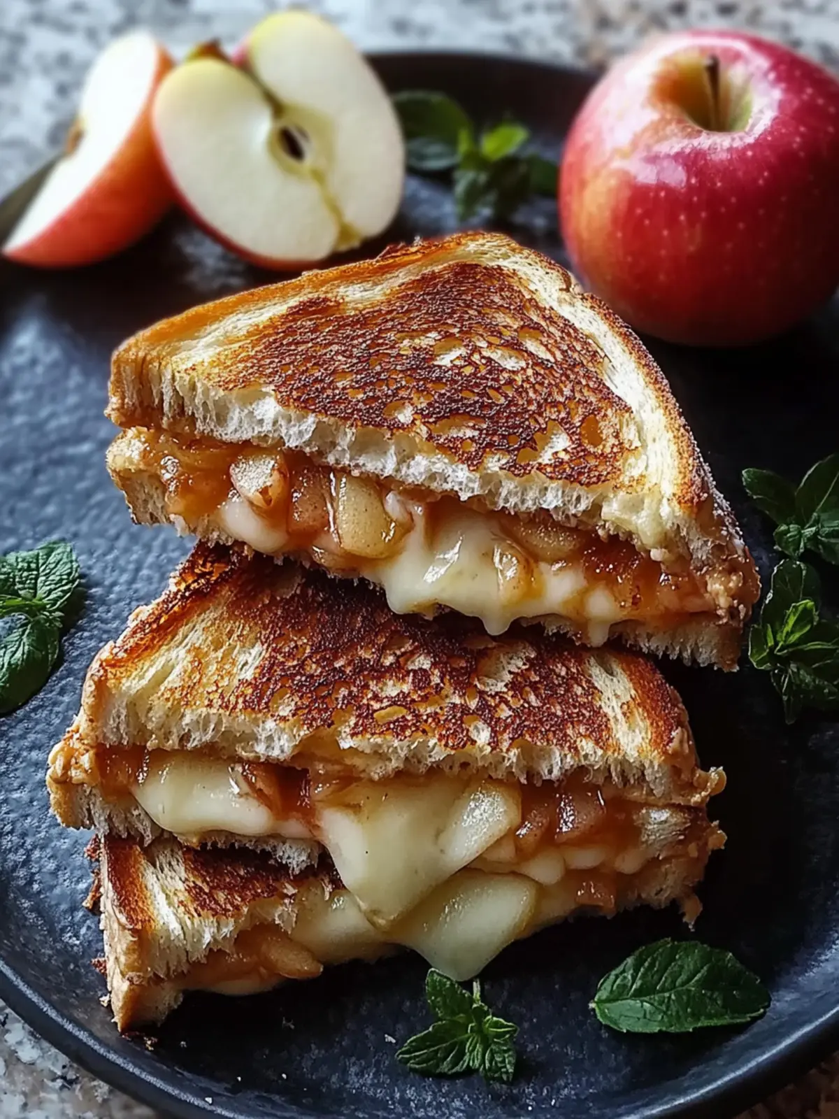 Irresistible Smoked Gouda Apple Grilled Cheese You Must Try 2 Smoked Gouda Apple Grilled Cheese