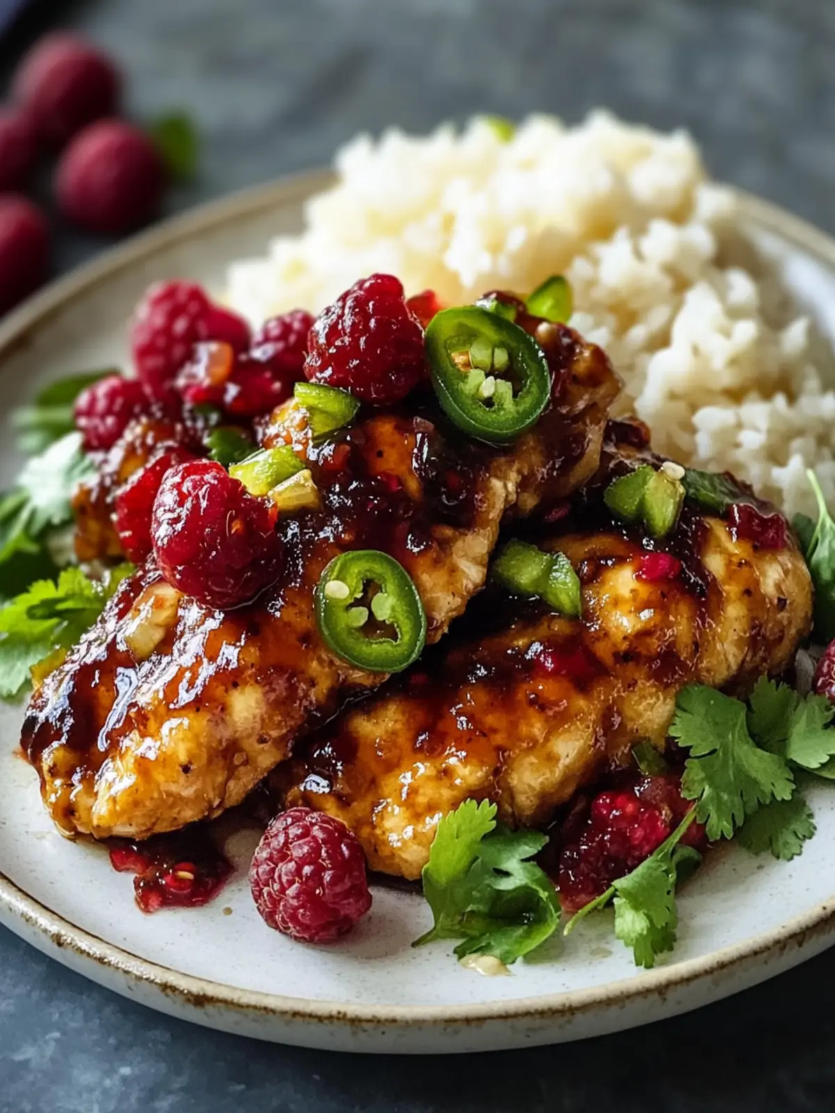 Sweet and Spicy Jalapeño Raspberry Chicken Recipe for Flavor Lovers 4 Sweet and Spicy Jalapeño Raspberry Chicken Recipe