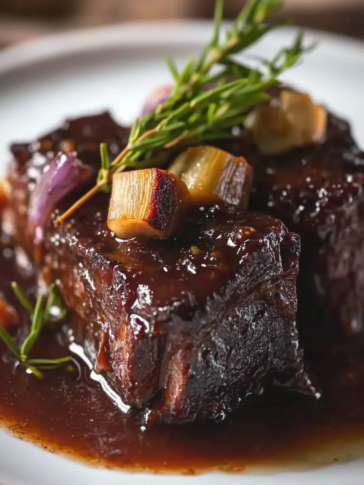 Deliciously Tender Braised Beef Short Ribs in Rioja Wine Sauce 5 Deliciously Tender Braised Beef Short Ribs in Rioja Wine Reduction Recipe