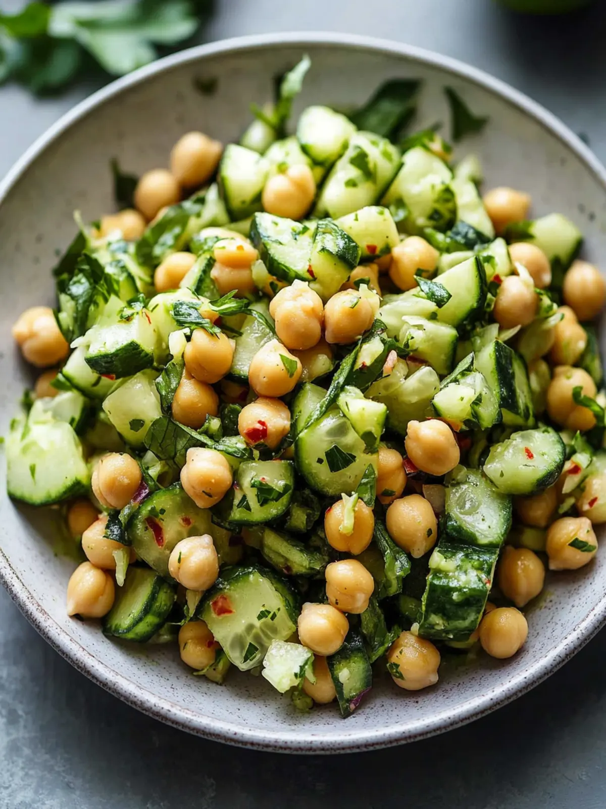 Amazing 15-Min Chickpea Cucumber Slaw for a Fresh Twist 5 Amazing 15-Min chickpea cucumber slaw