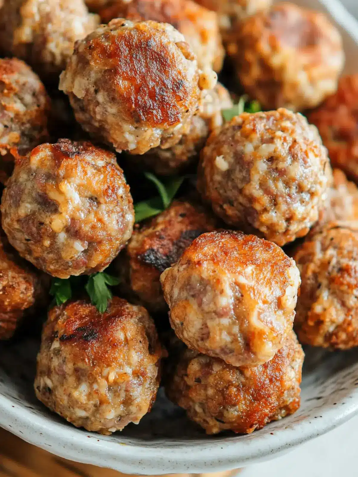 Sausage Balls Recipe: Irresistibly Cheesy Appetizers! 2 Sausage Balls Recipe