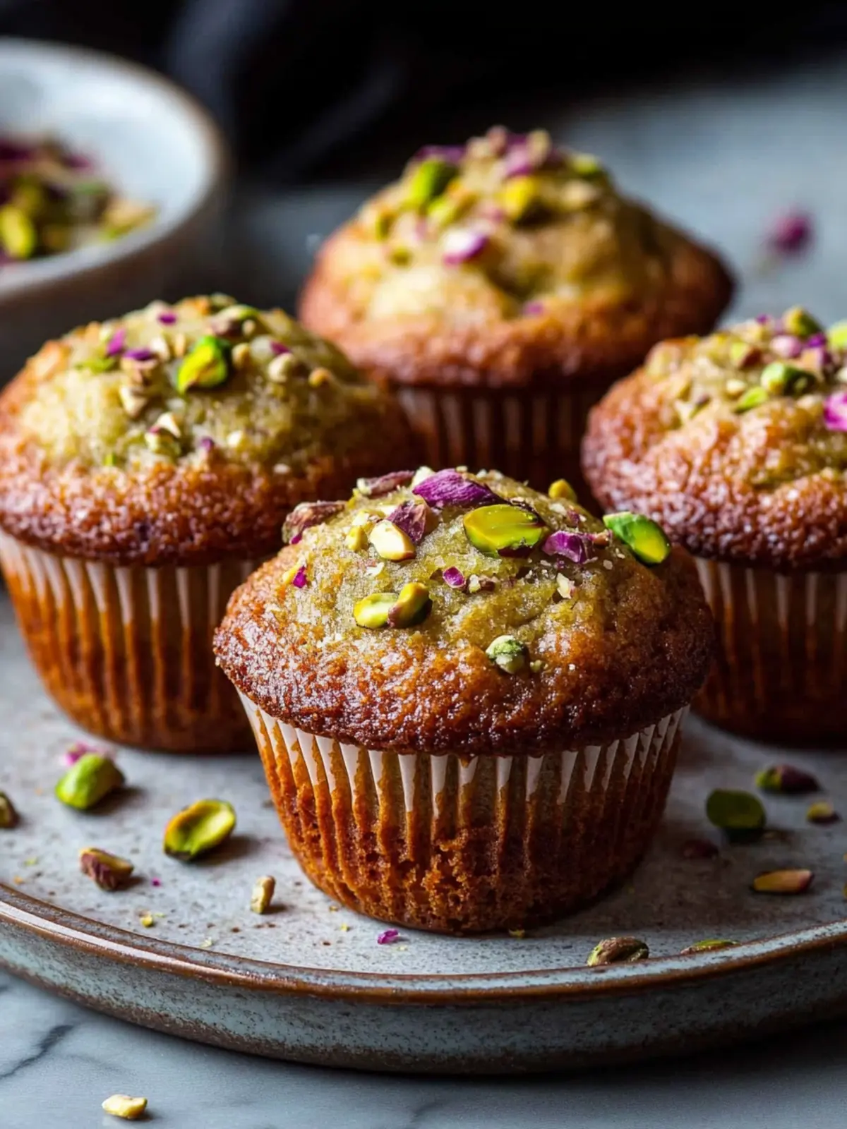 Moist Pistachio Muffins That Taste Like Bakery Magic 4 Moist Pistachio Muffins