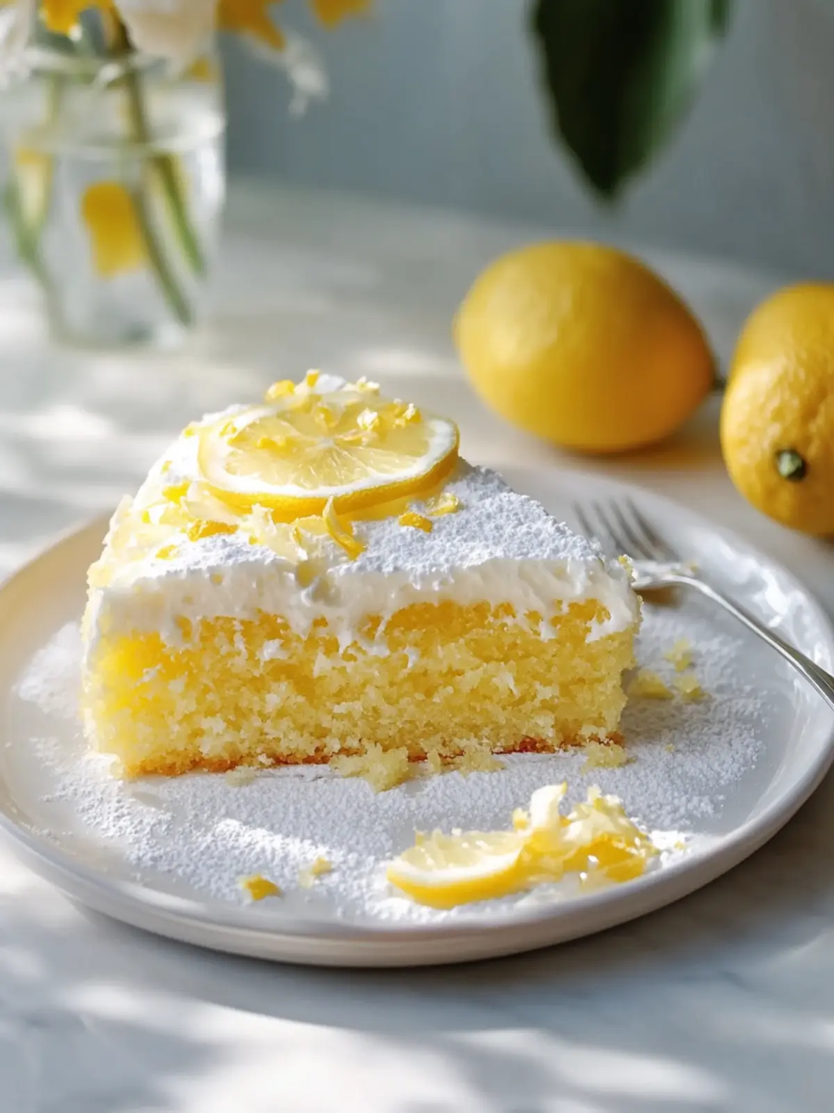 A Lemon Cake to Die For with Irresistible Soaking Syrup 3 A Lemon Cake to Die for!