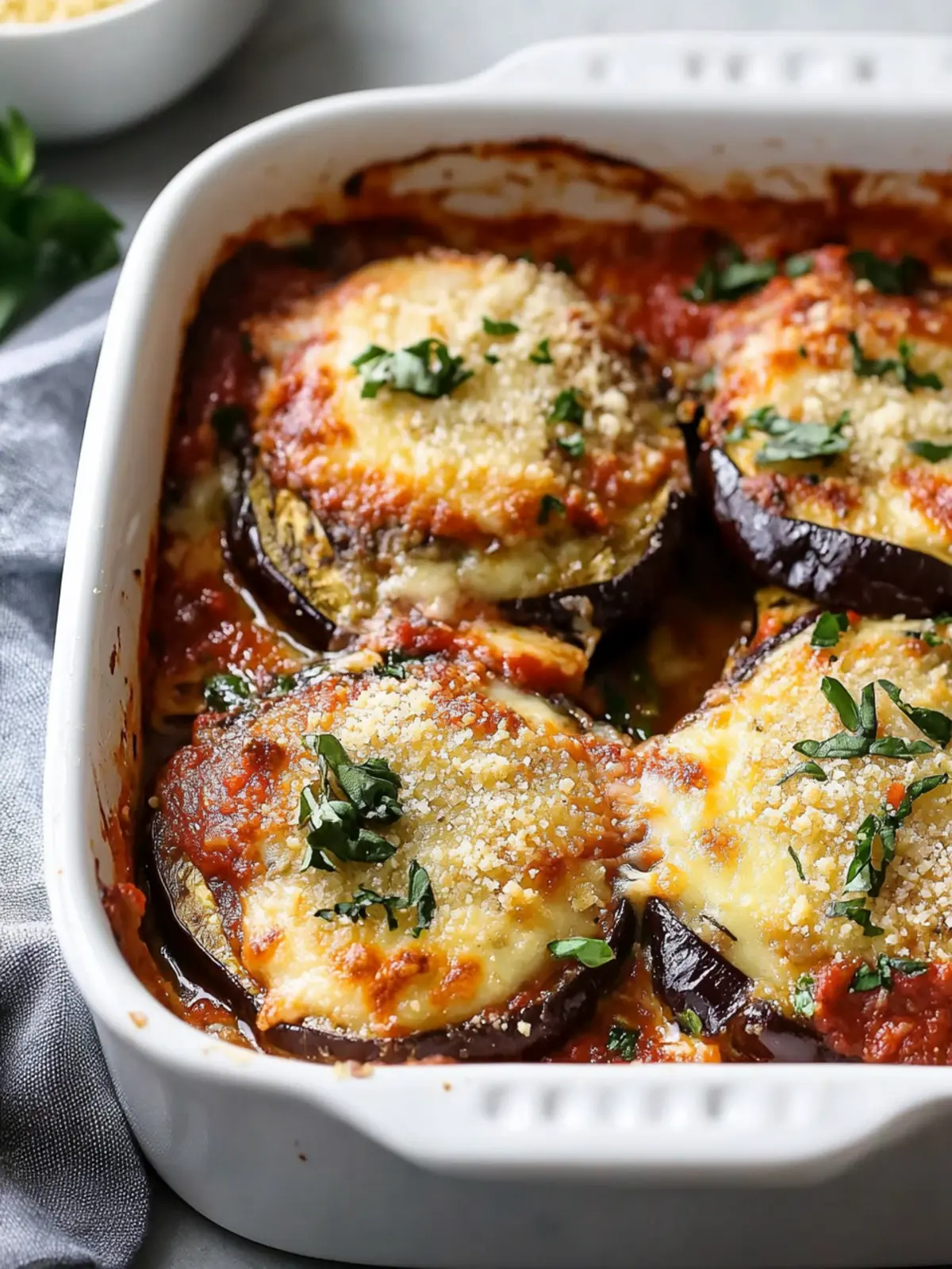 Classic Eggplant Parmesan: Crispy Fried or Heartwarming Baked 5 Classic Eggplant Parmesan