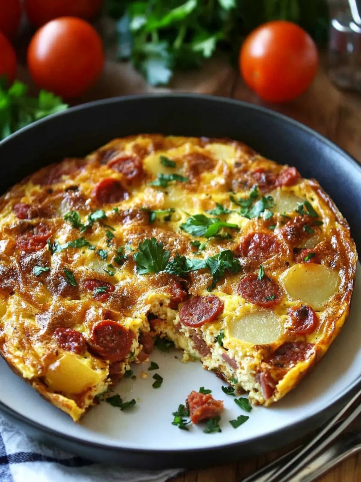 Easy Chorizo and Potato Frittata for Your Breakfast Bliss 3 Easy Chorizo and Potato Frittata for a Delicious Breakfast Delight