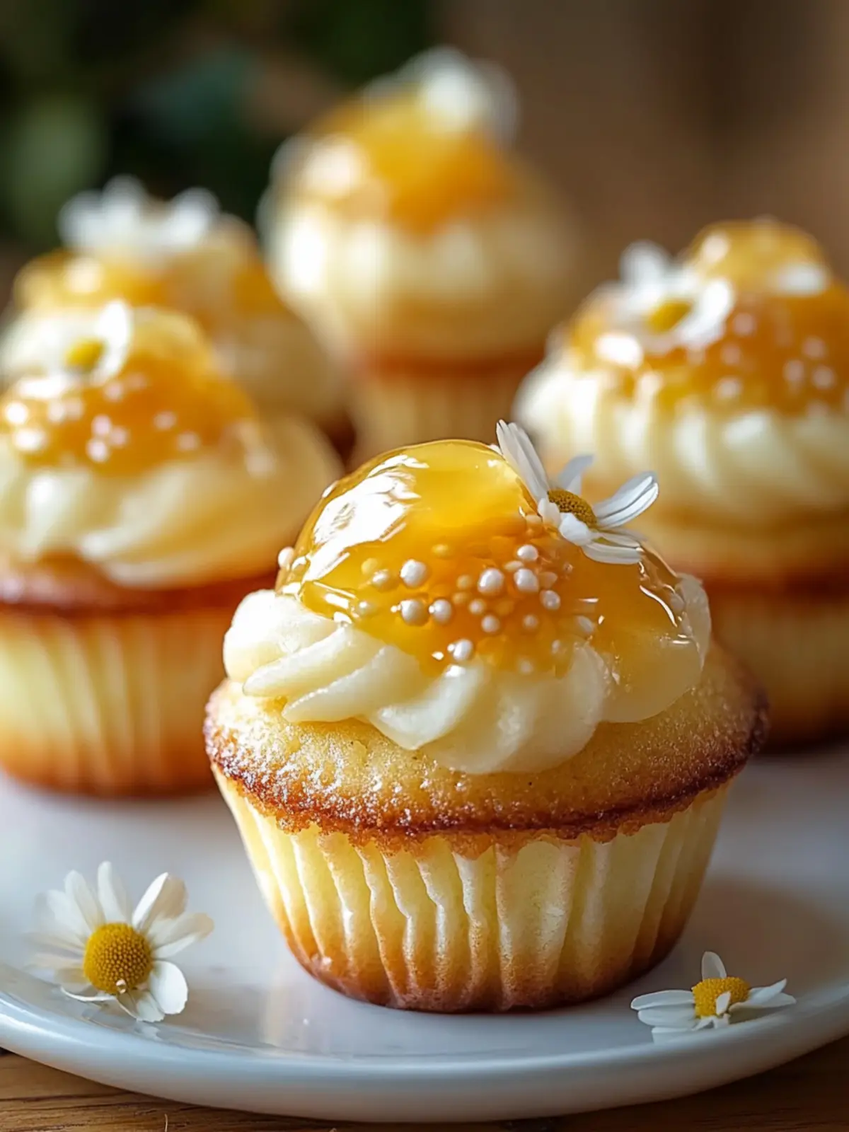 Mini German Bee Sting Cupcakes: A Sweet Treat Surprise 5 Mini German Bee Sting Cupcakes