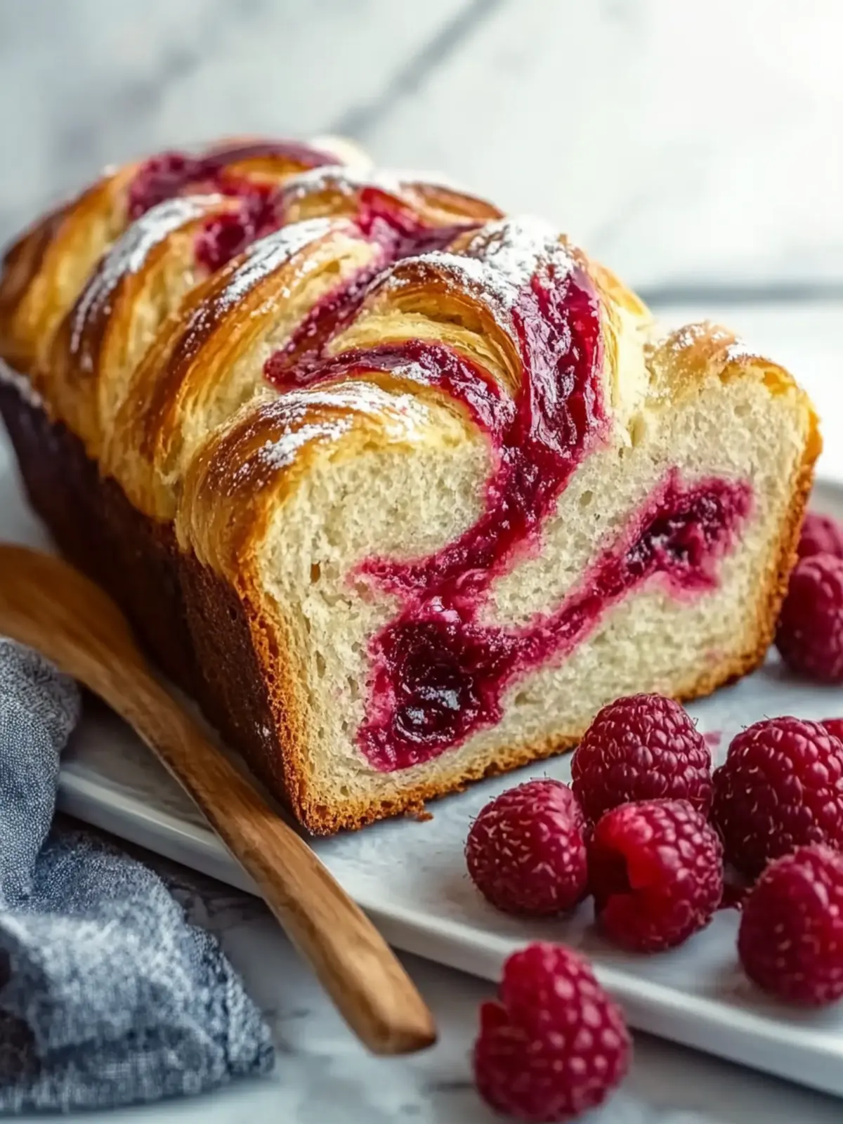 Raspberry Swirl Brioche Loaf: Your Perfect Breakfast Treat 5 Raspberry Swirl Brioche Loaf