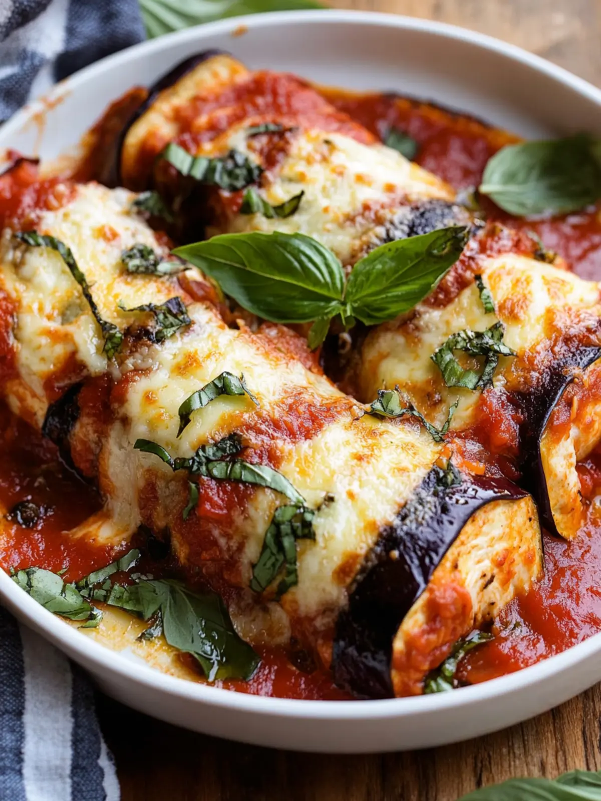Delicious Eggplant Rollatini – Comfort Food Made Healthy 3 Eggplant Rollatini