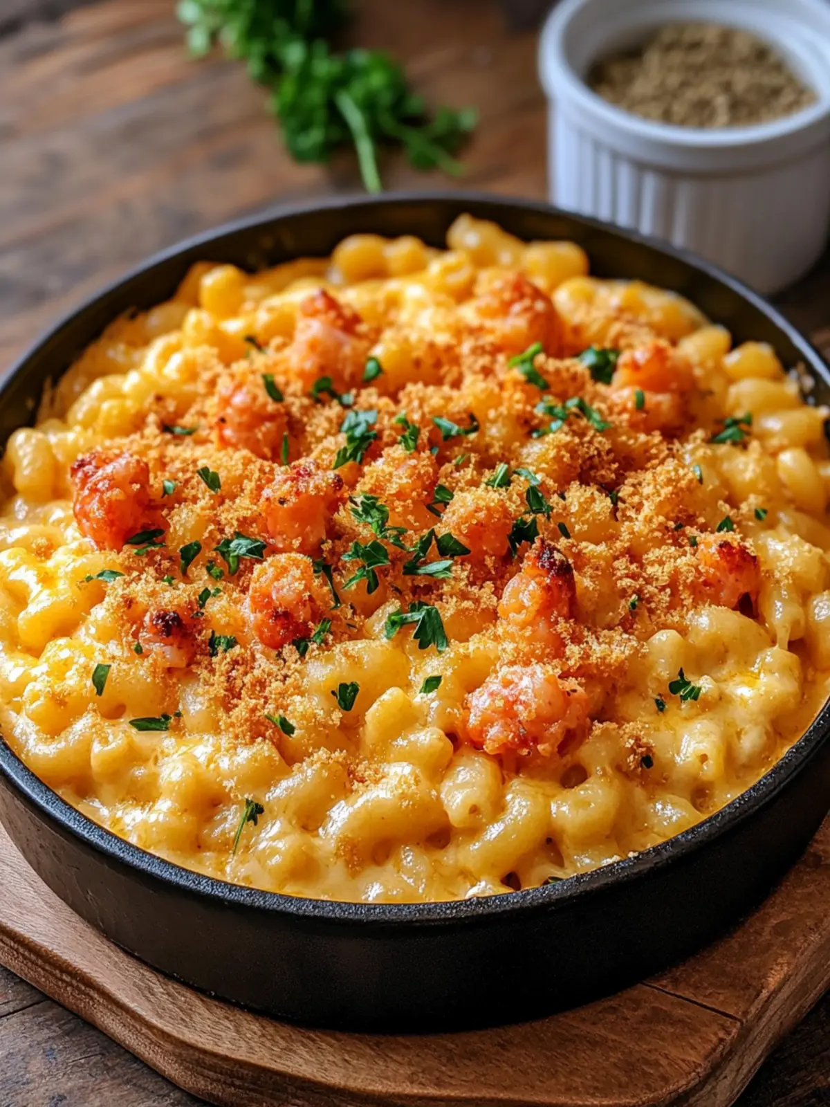 Crawfish Mac and Cheese: Comfort Food with a Cajun Twist 2 Crawfish Mac and Cheese