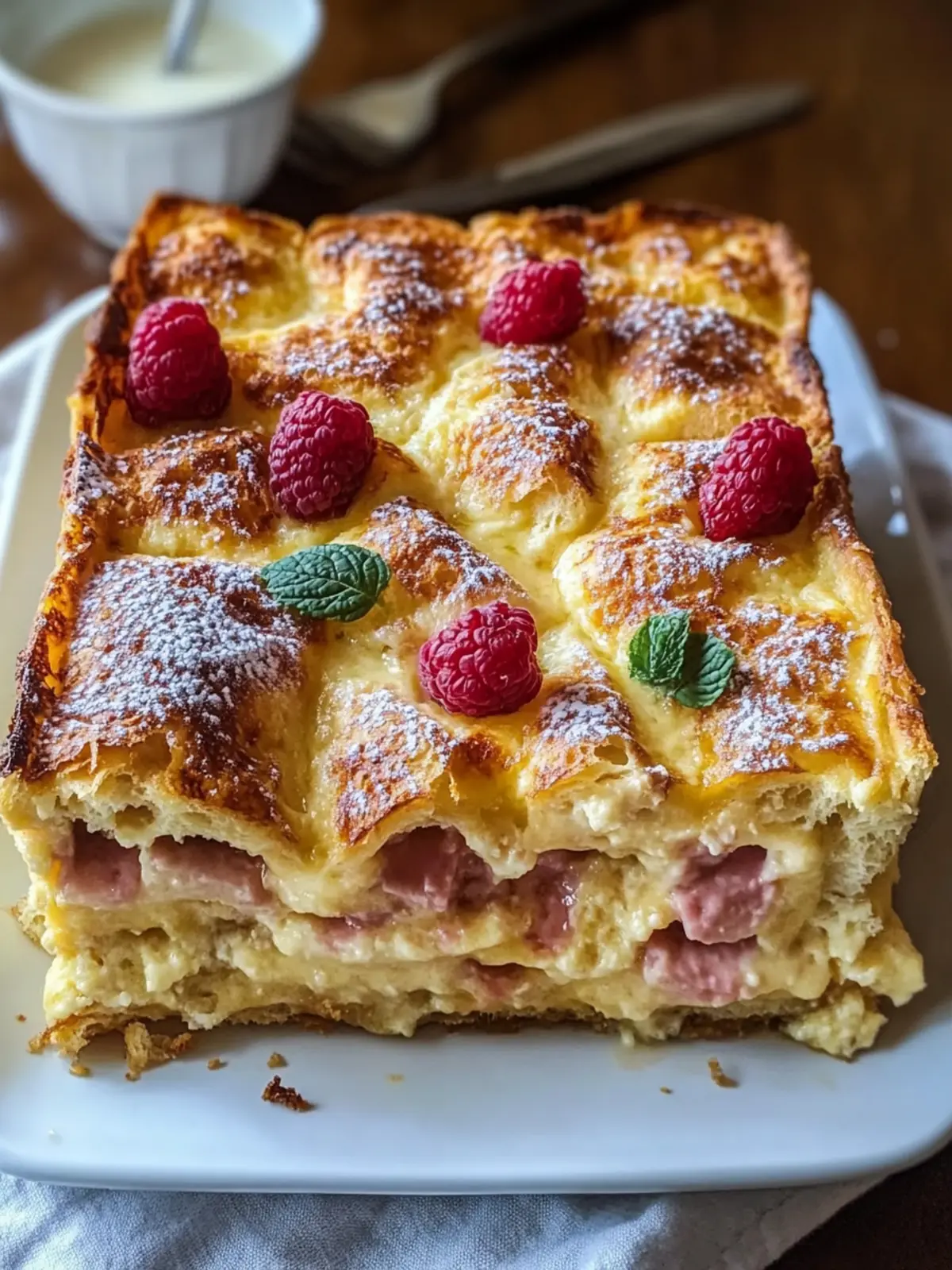 Overnight Monte Cristo Breakfast Casserole That Wow's Mornings 5 Overnight Monte Cristo Breakfast Casserole