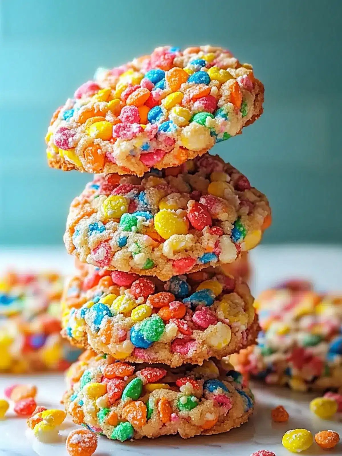 Fruity Pebbles Cookies: A Colorful Twist on Classic Treats 5 Fruity Pebbles Cookies