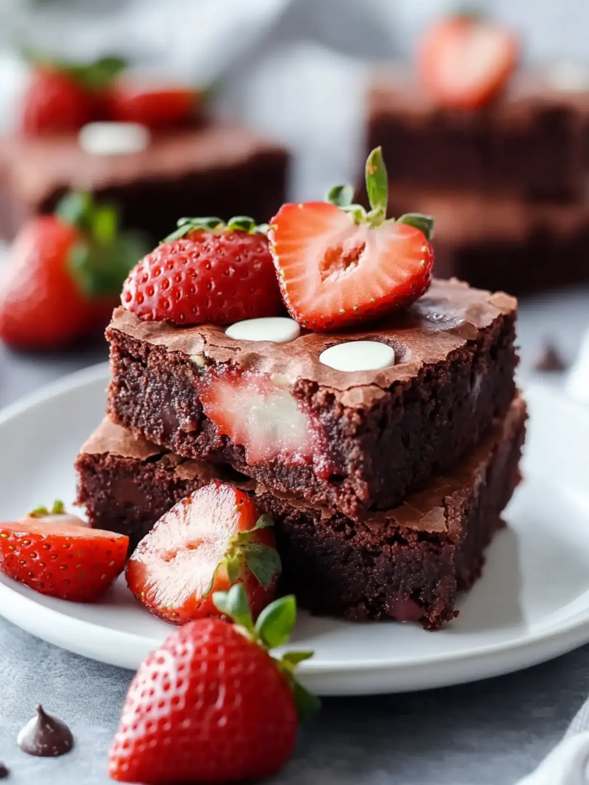 The Best Easy Strawberry Brownies You’ll Love to Bake! 4 The Best Easy Strawberry Brownies