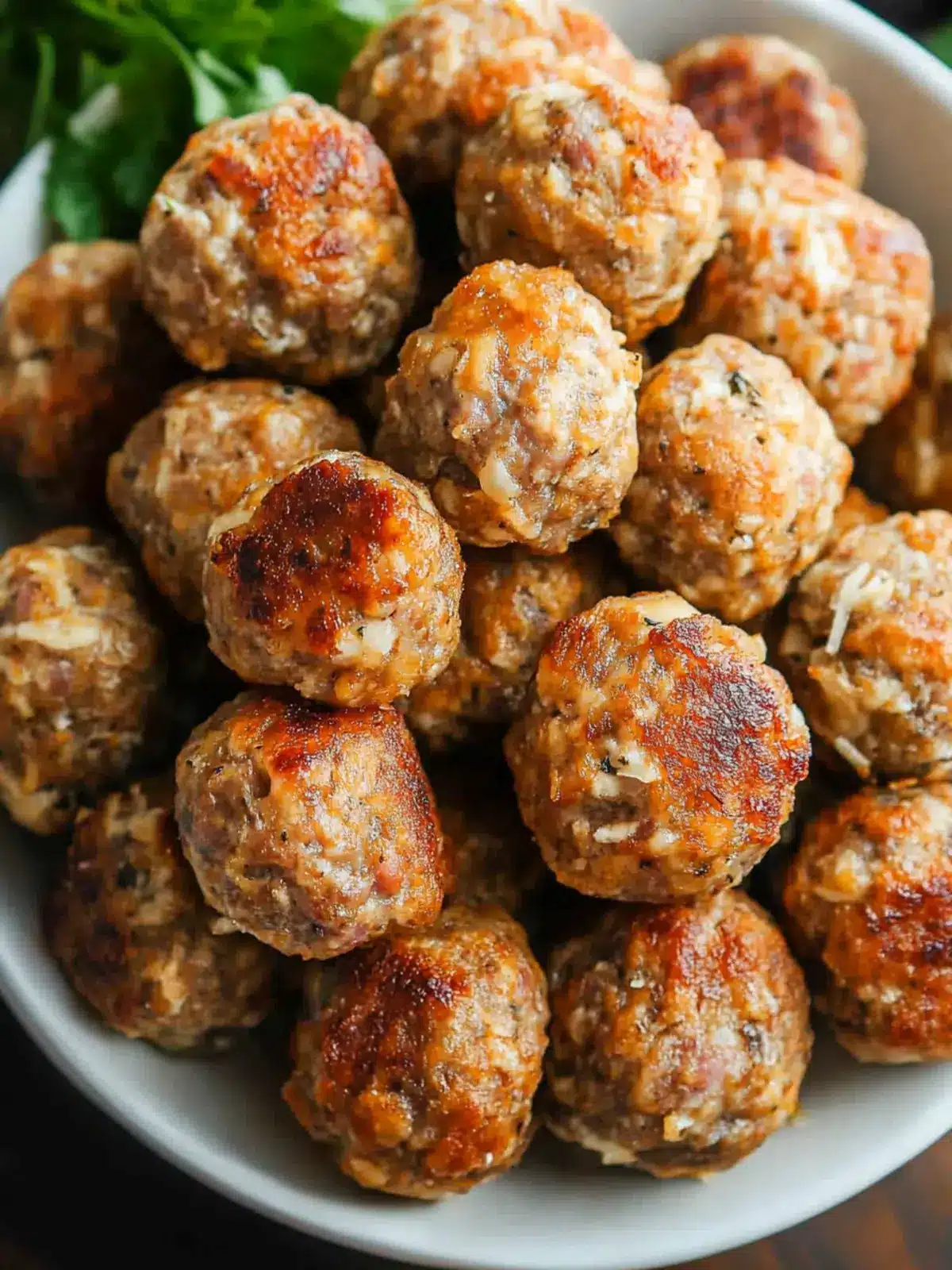 Sausage Balls Recipe: Irresistibly Cheesy Appetizers! 4 Sausage Balls Recipe