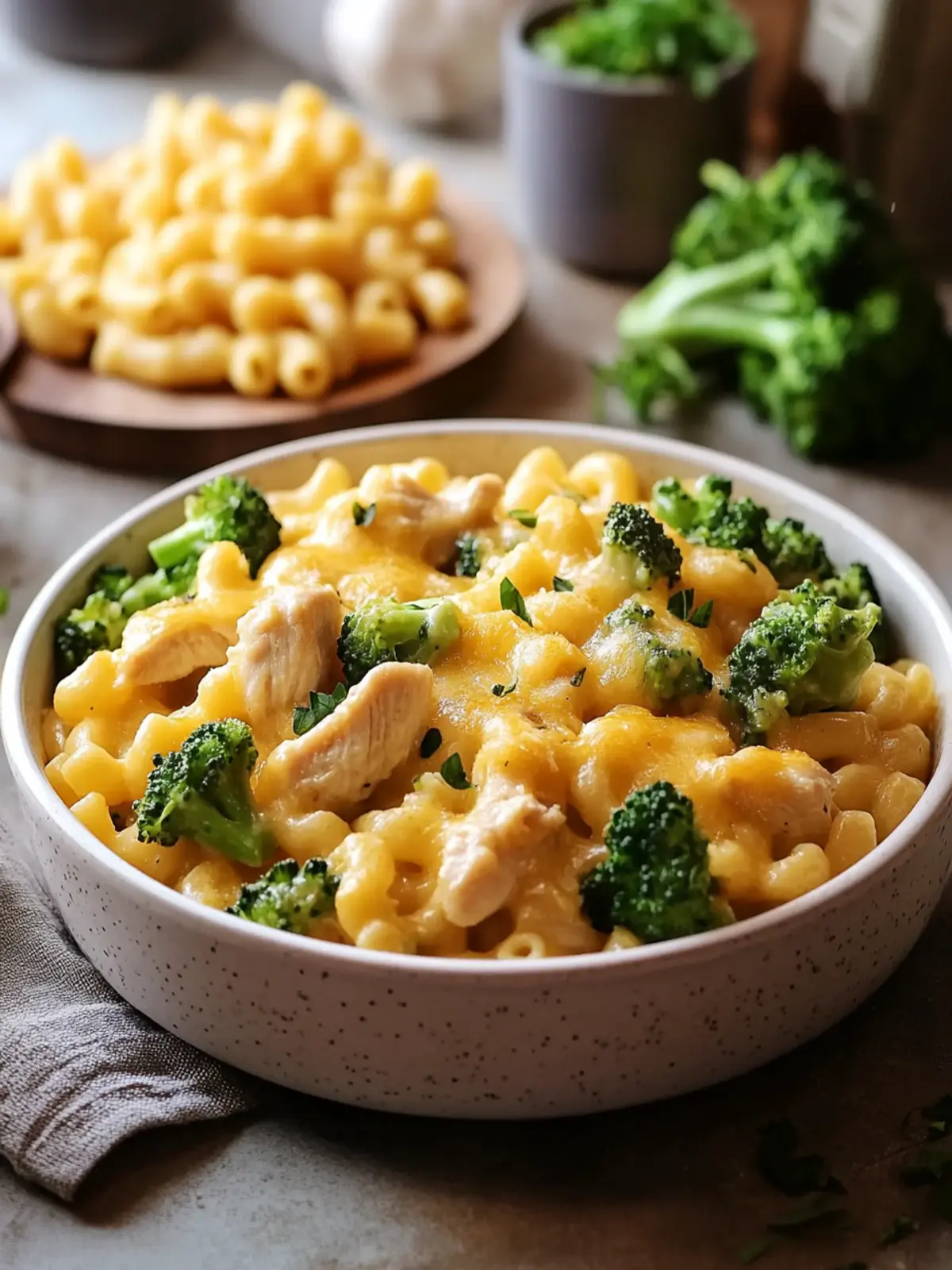Cheesy Chicken Broccoli Mac: Your New Family Dinner Favorite 3 Cheesy Chicken Broccoli Mac