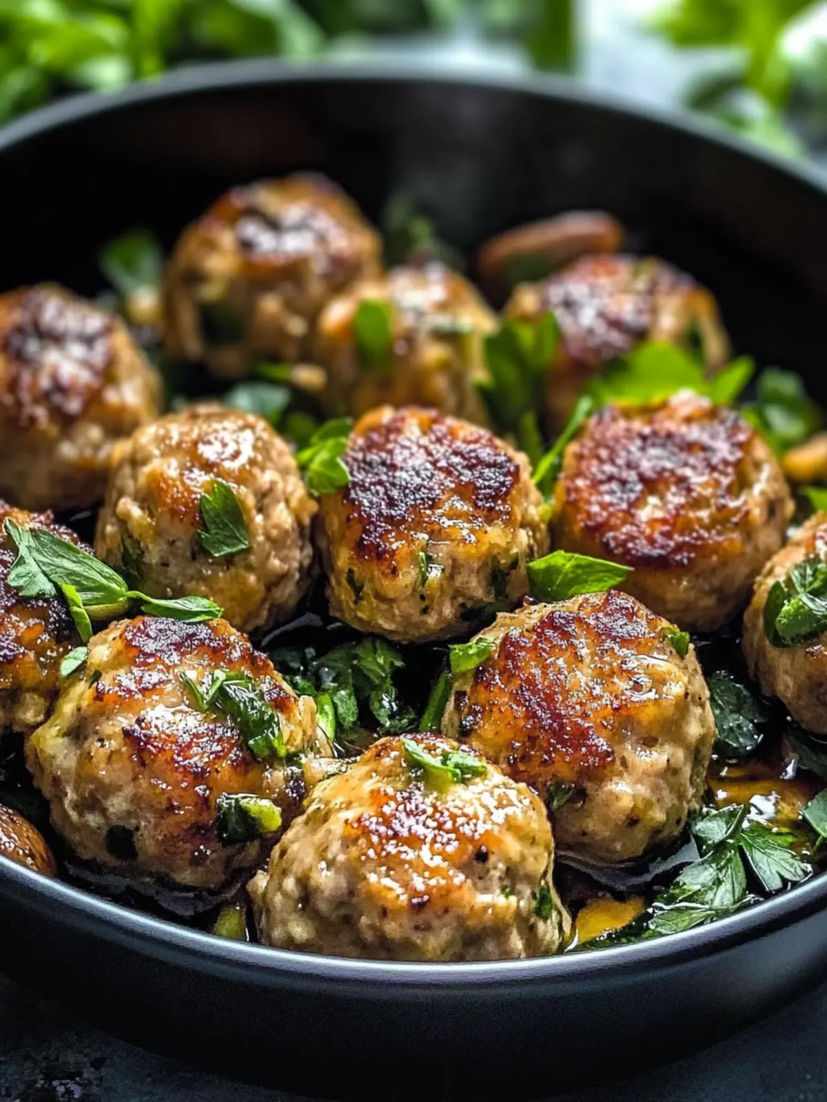 Mushroom Chicken Meatballs: Flavor-Packed & Guilt-Free Delight 4 Mushroom Chicken Meatballs