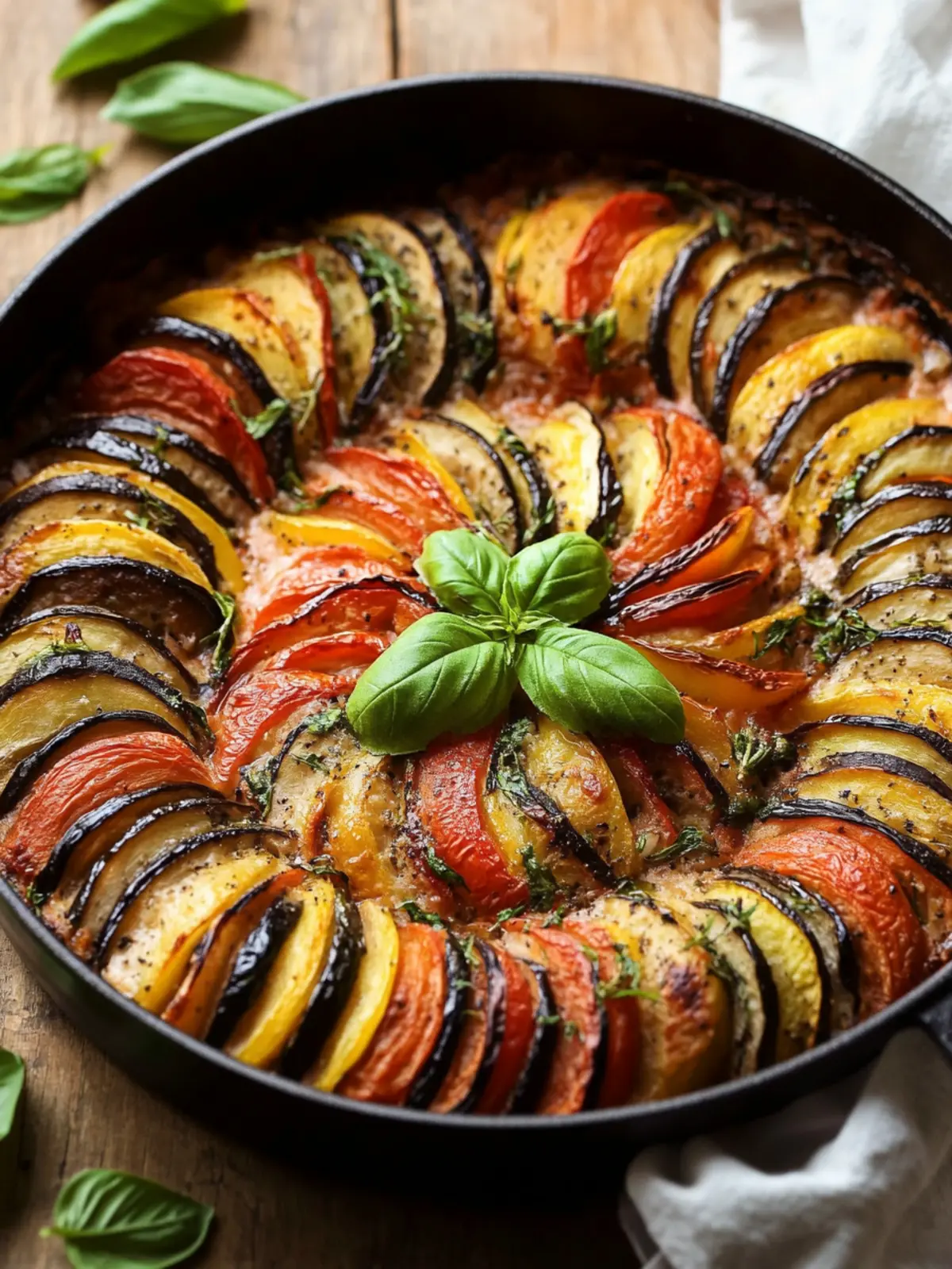 Delicious Garden Ratatouille with Cheesy Italian Twist 5 Garden Ratatouille