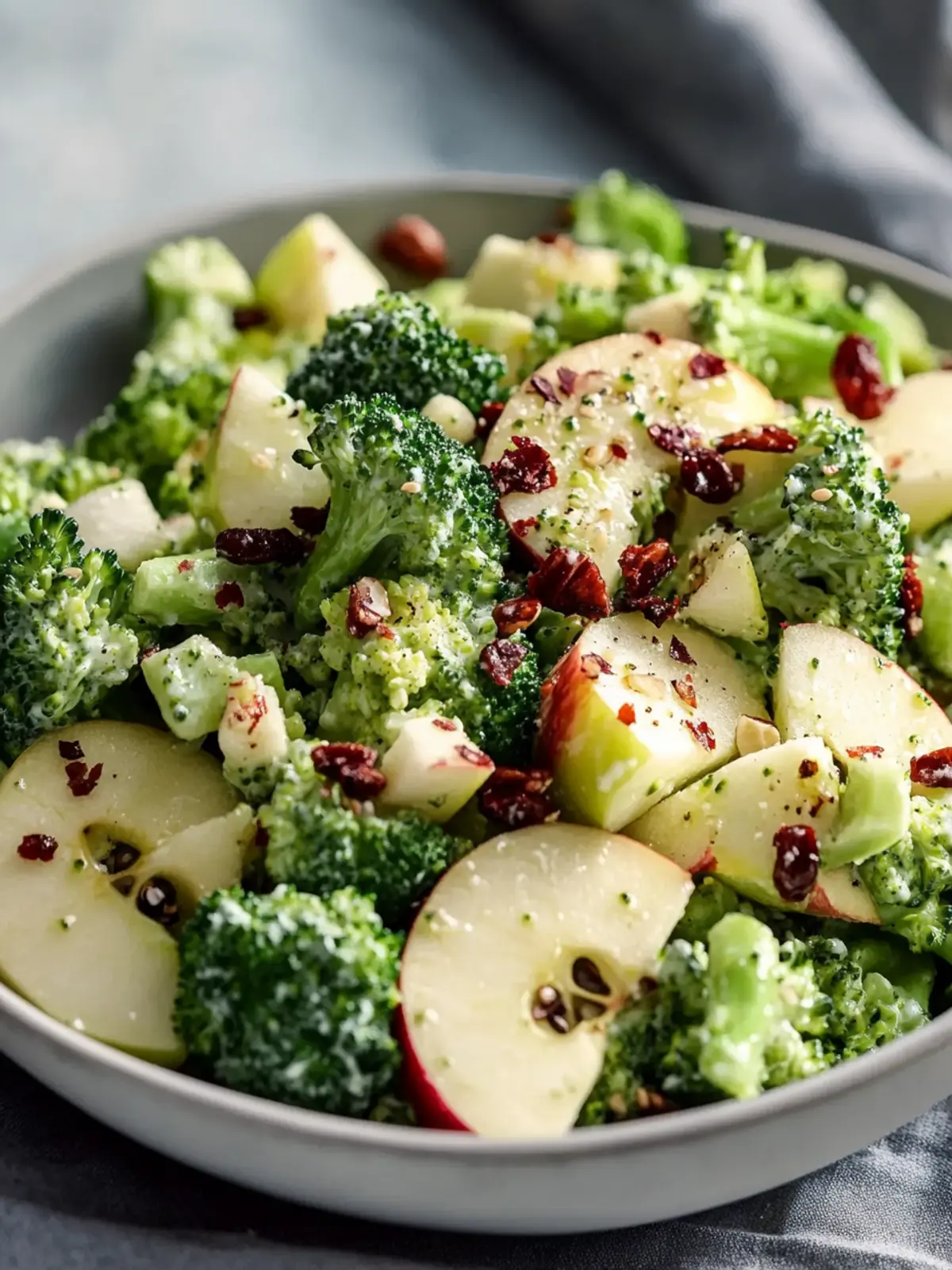Zesty Apple Broccoli Salad: A Crunchy, Creamy Delight 3 Apple Broccoli Salad
