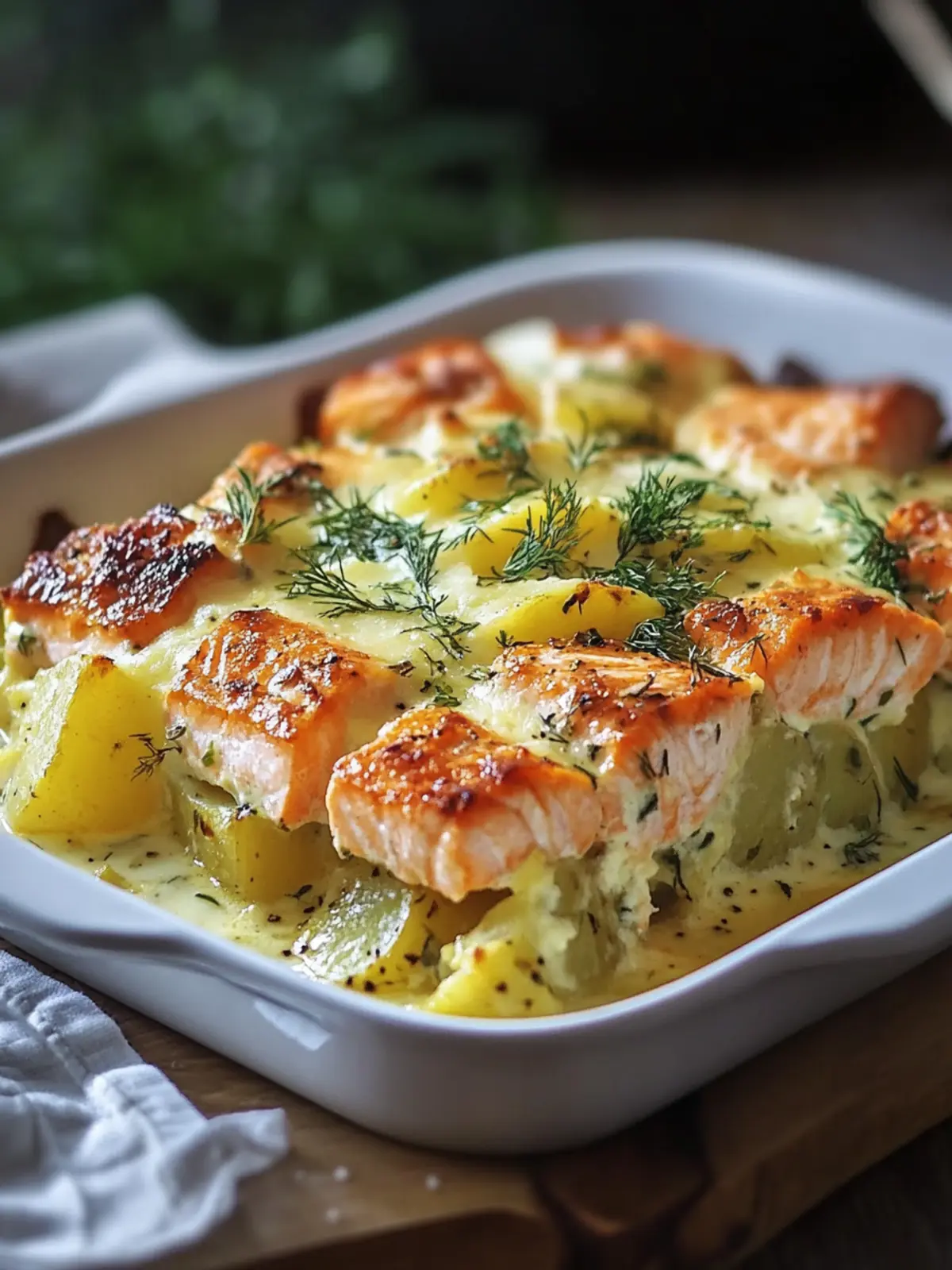 Comforting Tender Salmon Casserole with Potatoes for Easy Dinners 4 Tender Salmon Casserole with Potatoes