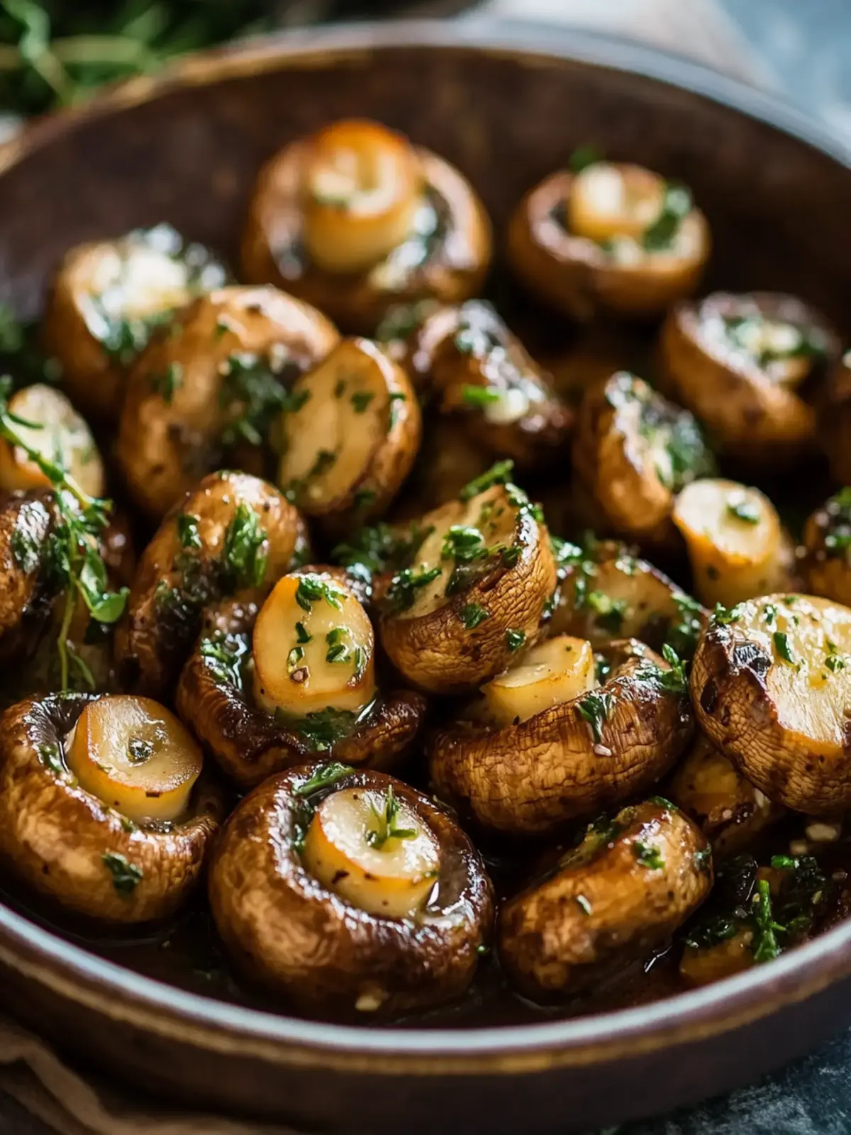 Savory Buttery Herb Garlic Mushrooms That Elevate Any Meal 4 Savory Buttery Herb Garlic Mushrooms