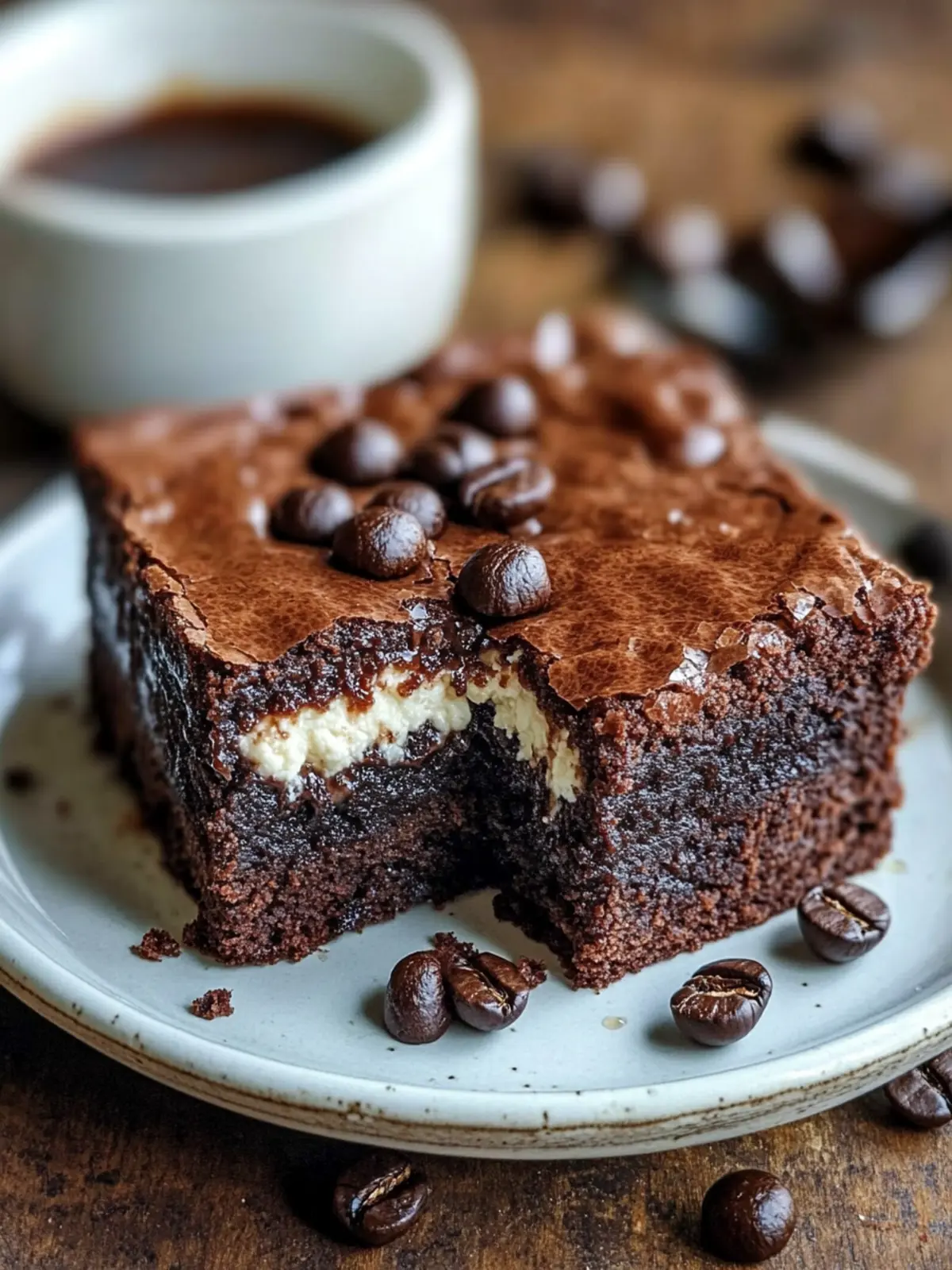 Fudgy Espresso Mascarpone Ricotta Brownies You’ll Crave 4 Espresso Mascarpone Ricotta Brownies