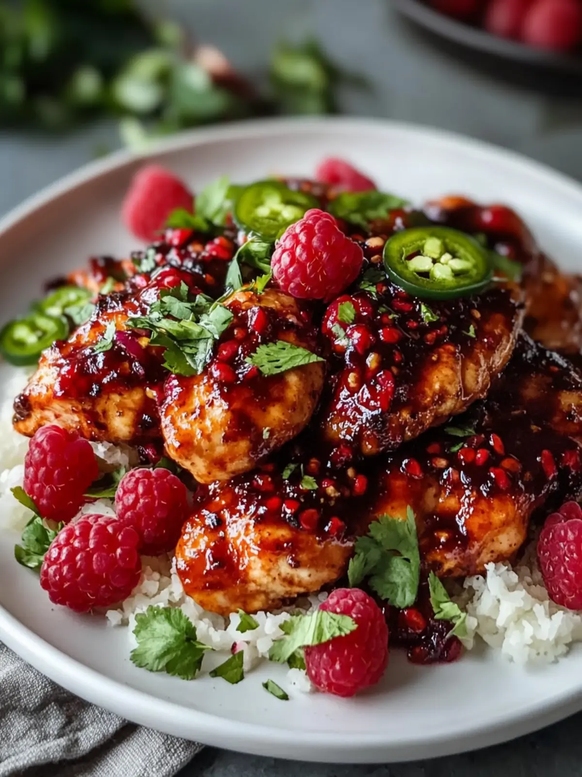 Sweet and Spicy Jalapeño Raspberry Chicken Recipe for Flavor Lovers 3 Sweet and Spicy Jalapeño Raspberry Chicken Recipe