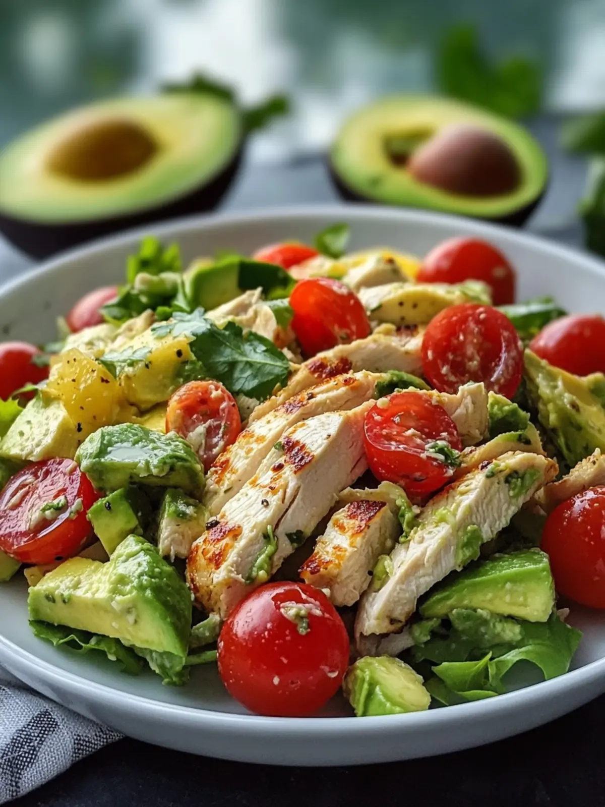 Creamy Avocado Chicken Salad for Your Next Quick Lunch Delight 2 Avocado Chicken Salad
