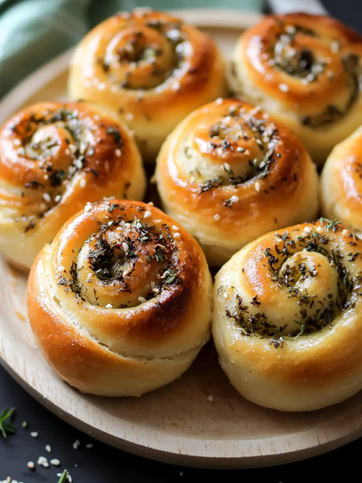 Light Savory Herb Rolls Delight: Fluffy Comfort Awaits! 4 Light Savory Herb Rolls