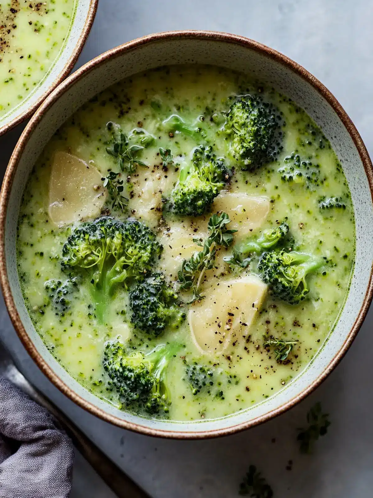 Garlic Italian Broccoli Soup: A Quick, Healthy Delight! 5 Garlic Italian Broccoli Soup