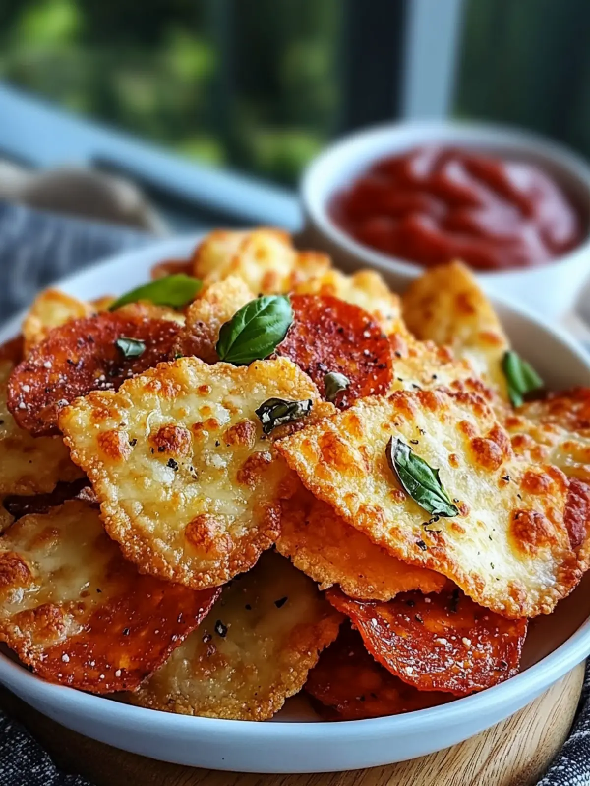 Crispy Pizza Chips Recipe for Low-Carb Snack Lovers 3 Pizza Chips Recipe