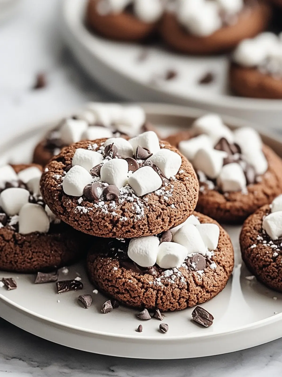 Marshmallow Chocolate Cookies: Soft, Chewy Happiness Awaits 4 marshmallow chocolate cookies