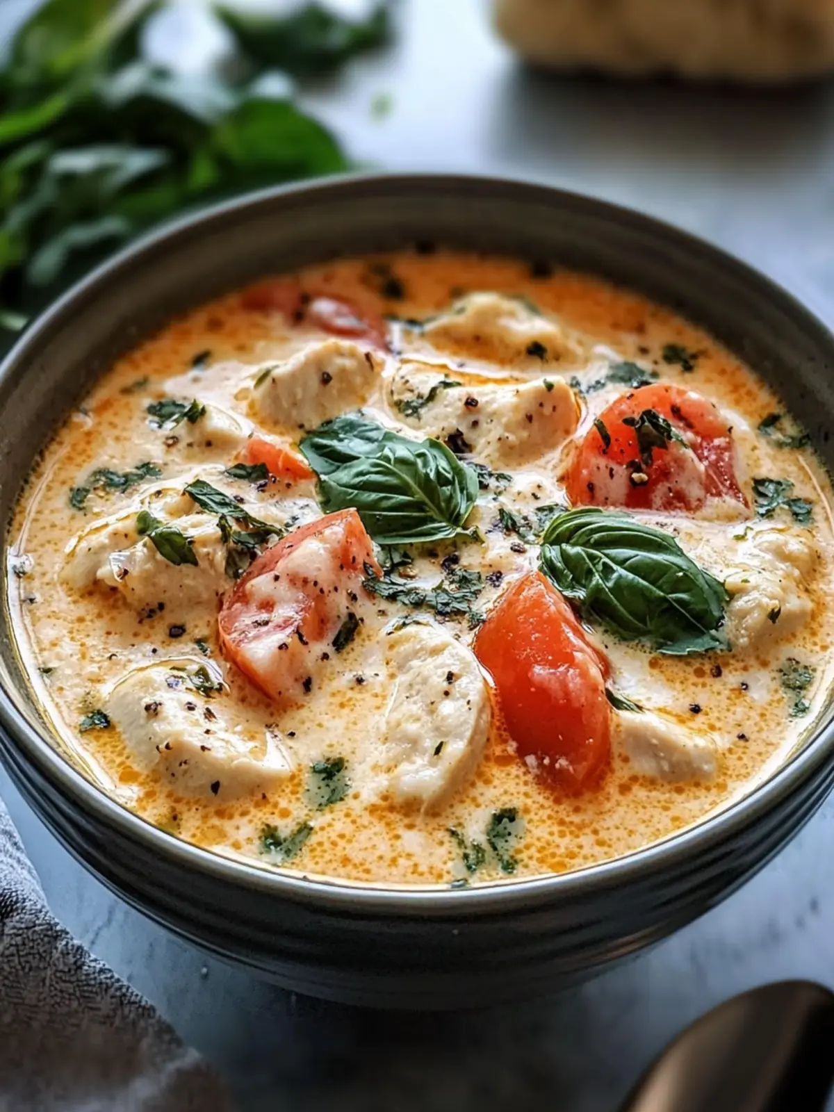 Cozy Up with Crock Pot Creamy Chicken Parmesan Soup 5 Crock Pot Creamy Chicken Parmesan Soup
