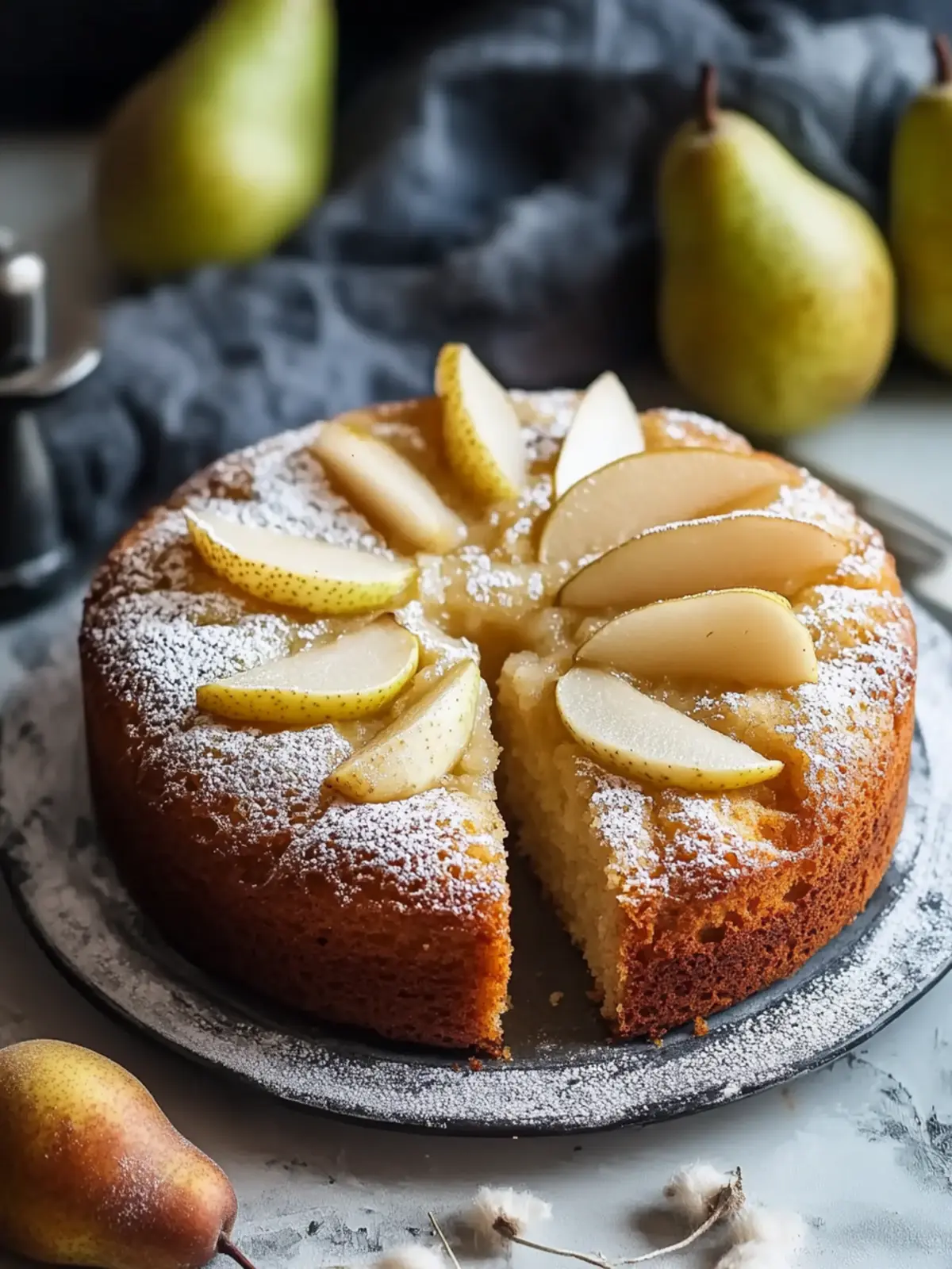 Delicious Italian Pear Cake for a Cozy Dessert Treat 4 Italian Pear Cake