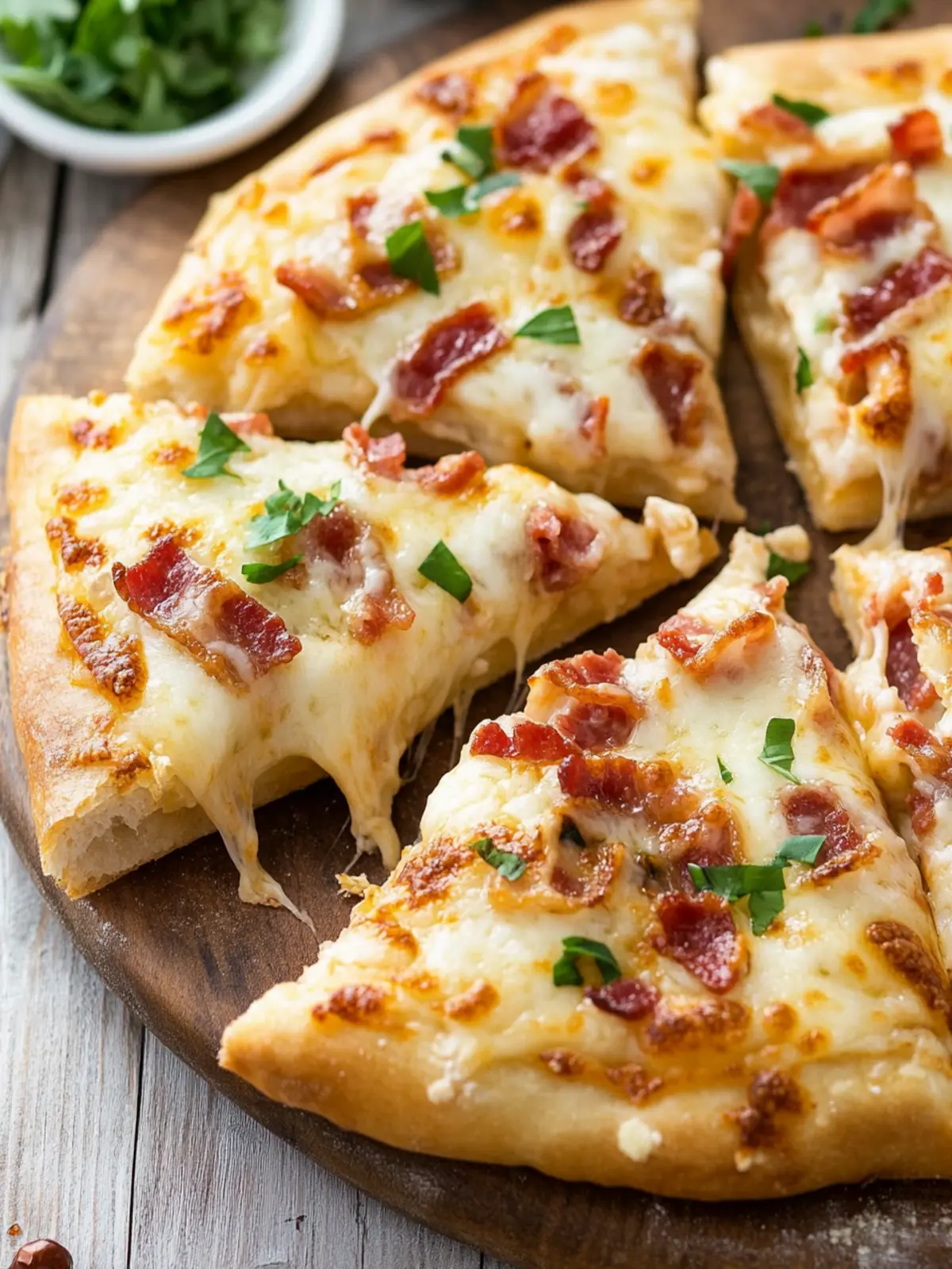 Cheesy Bacon Ranch Pizza Recipe for Irresistible Comfort! 5 Cheesy Bacon Ranch Pizza Recipe