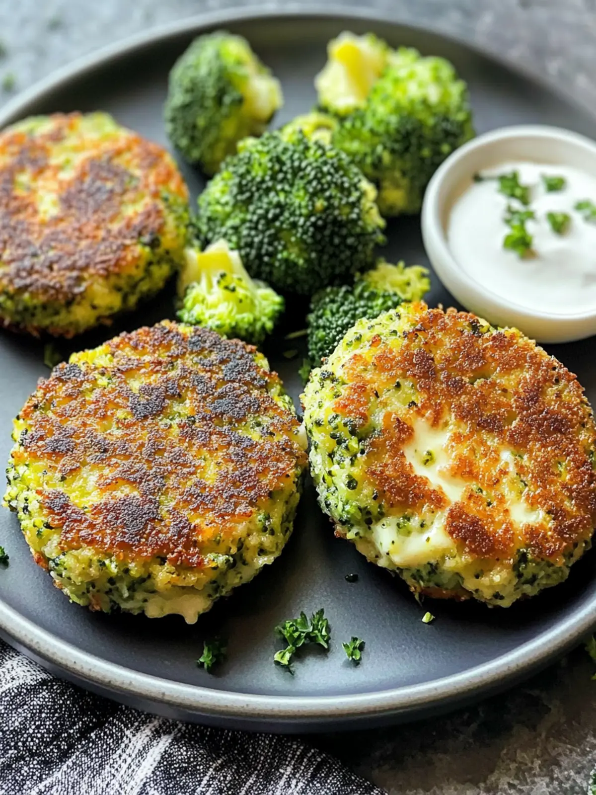 Savory Broccoli Cheese Patties Made Easy in Your Pressure Cooker 2 Broccoli Cheese Patties