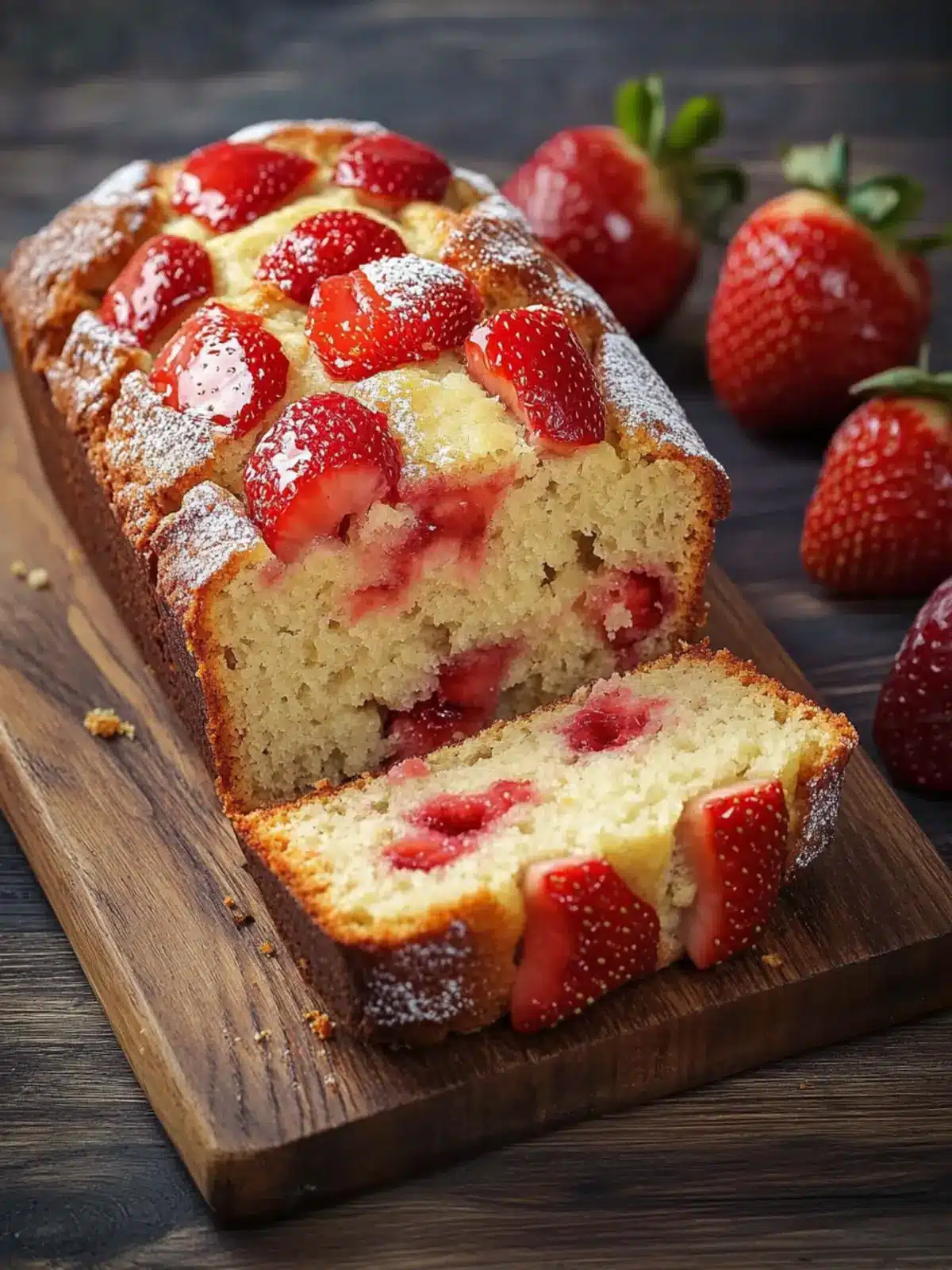 Sweet and Moist Fresh Strawberry Bread for Brunch Bliss 2 Fresh Strawberry Bread