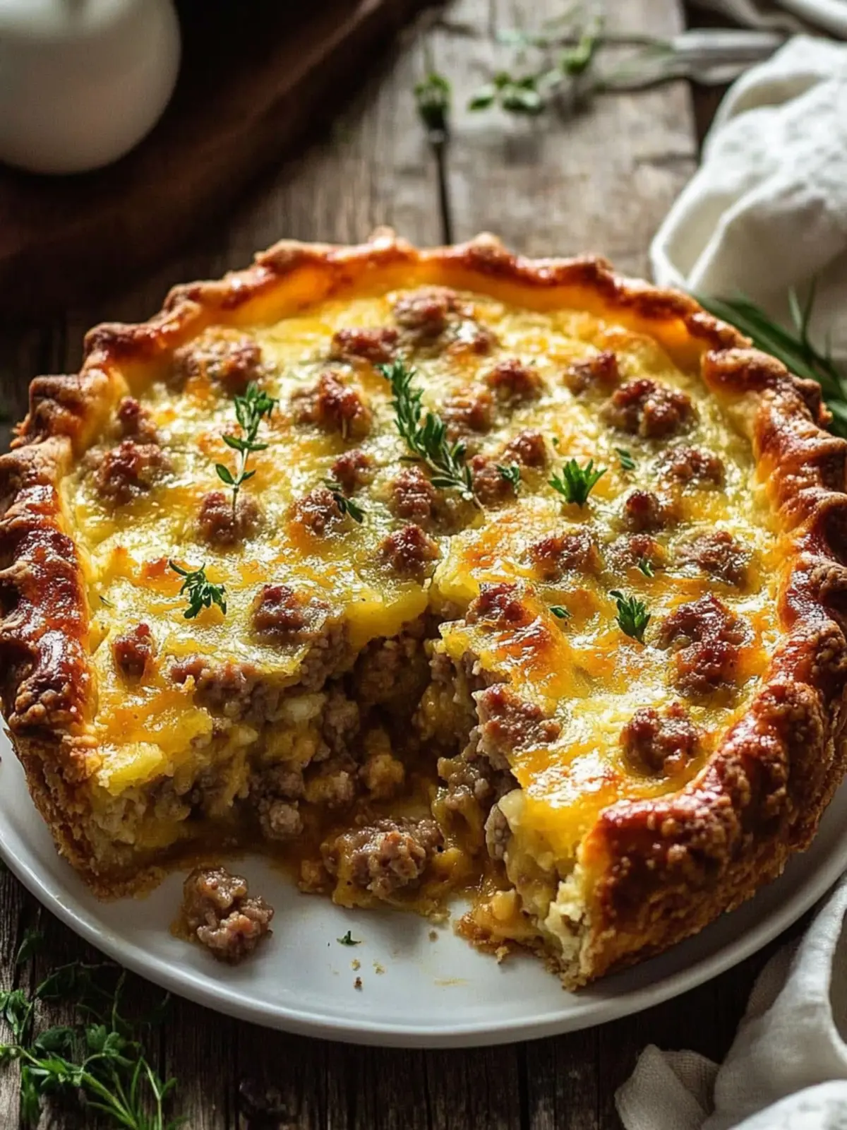 Delicious Monterey Sausage Pie for Your Ultimate Brunch Bliss 2 Monterey Sausage Pie